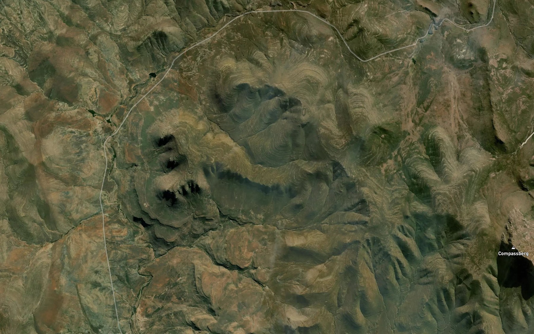 Satellite map of the Tierhoek