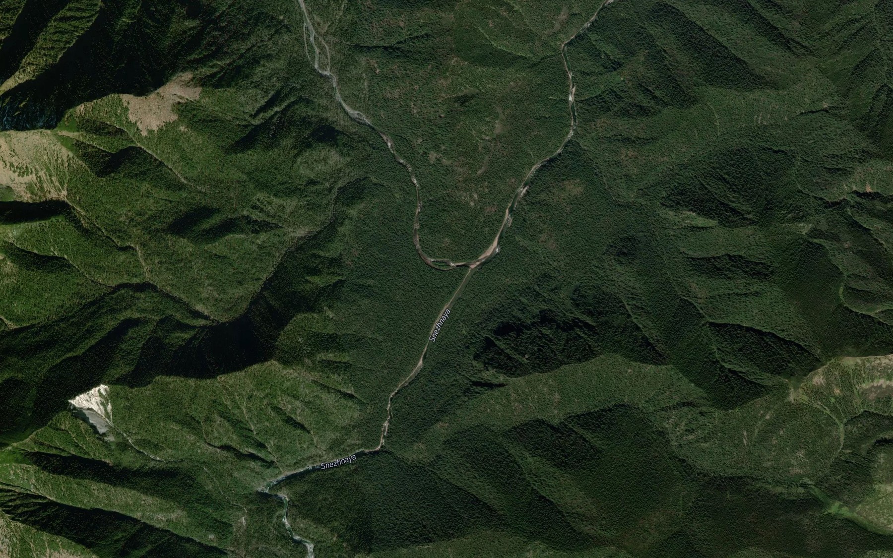 Satellite map of the Ara-Burektay