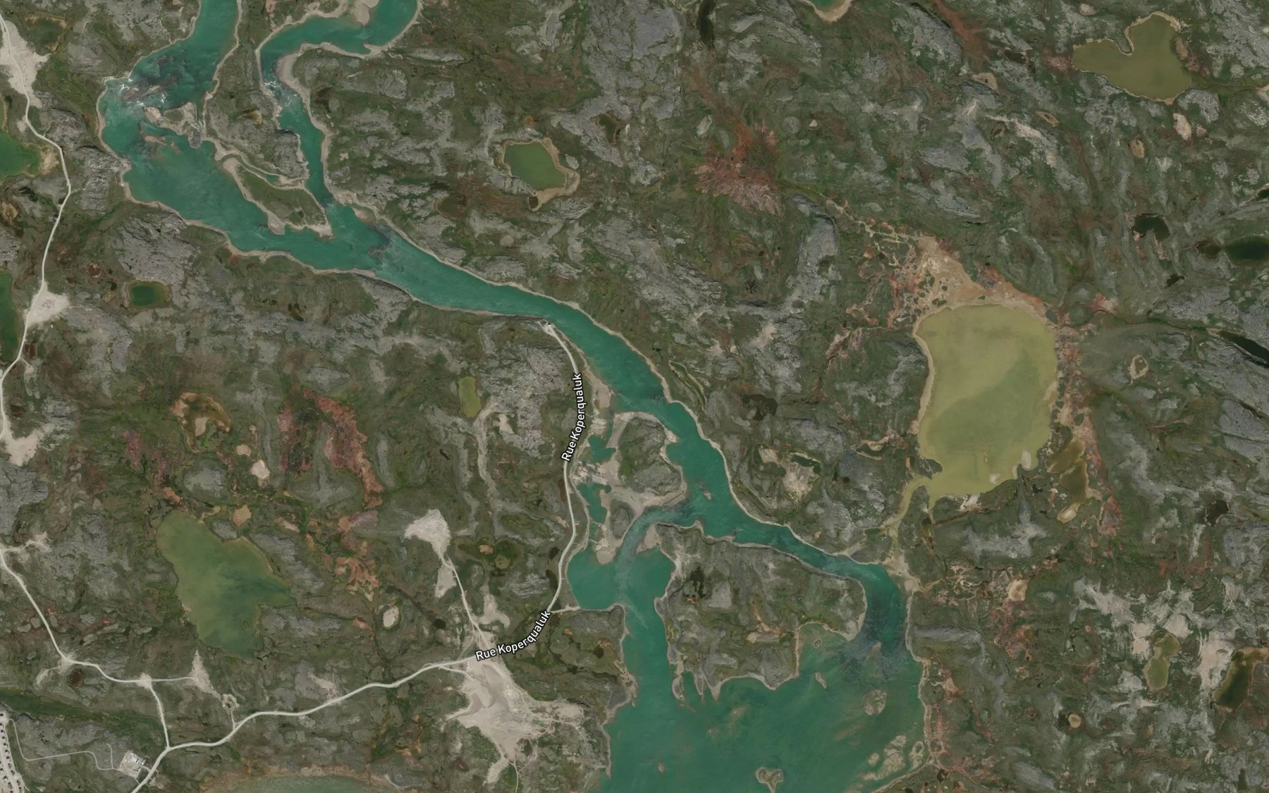 Satellite map of the Riviere de Puvirnituq