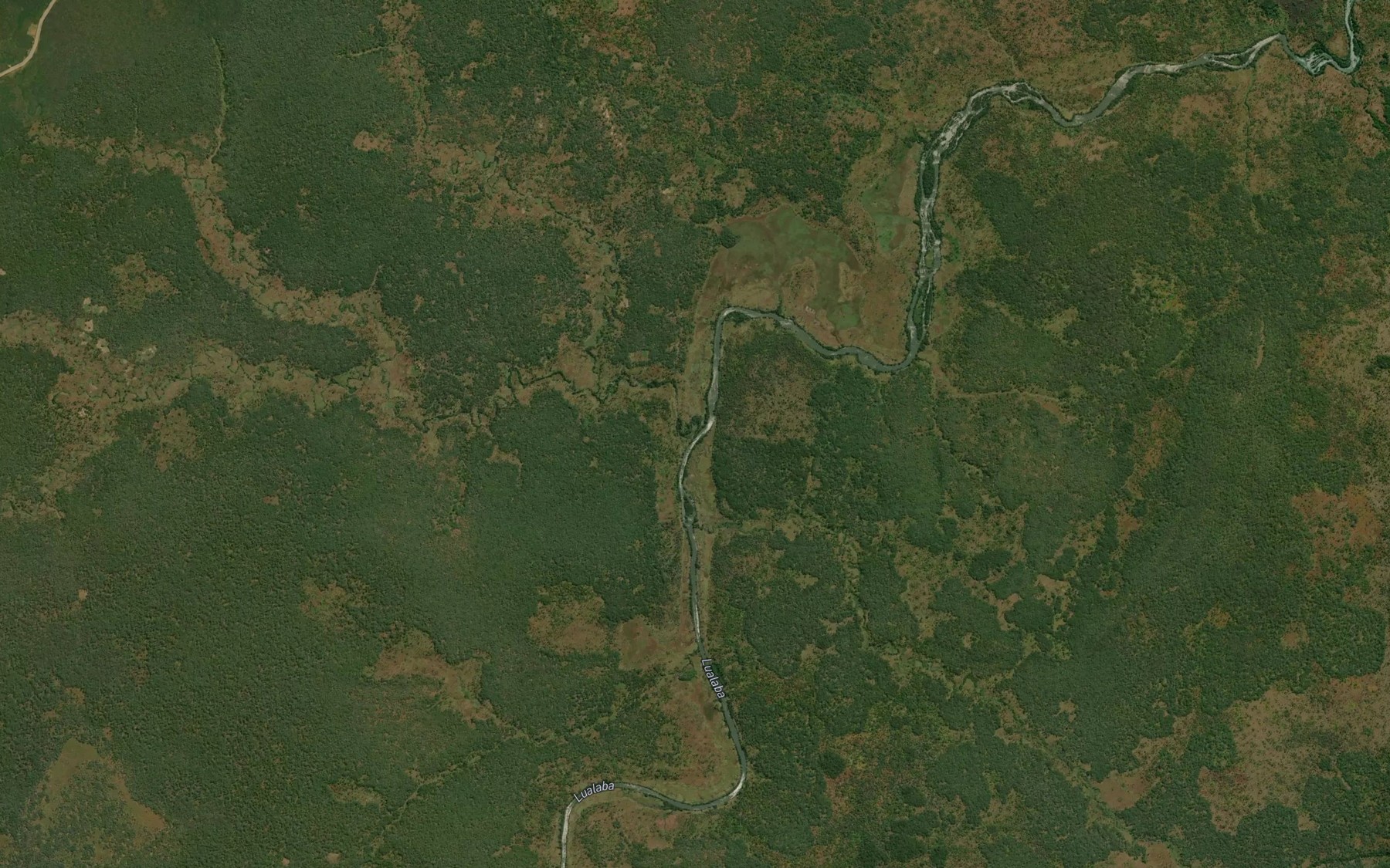 Satellite map of the Momwezi