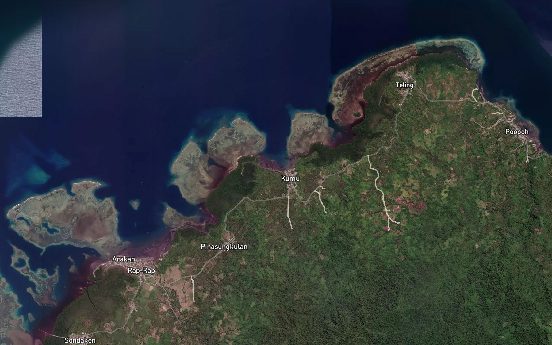 Satellite map of the Sosoan Kumu