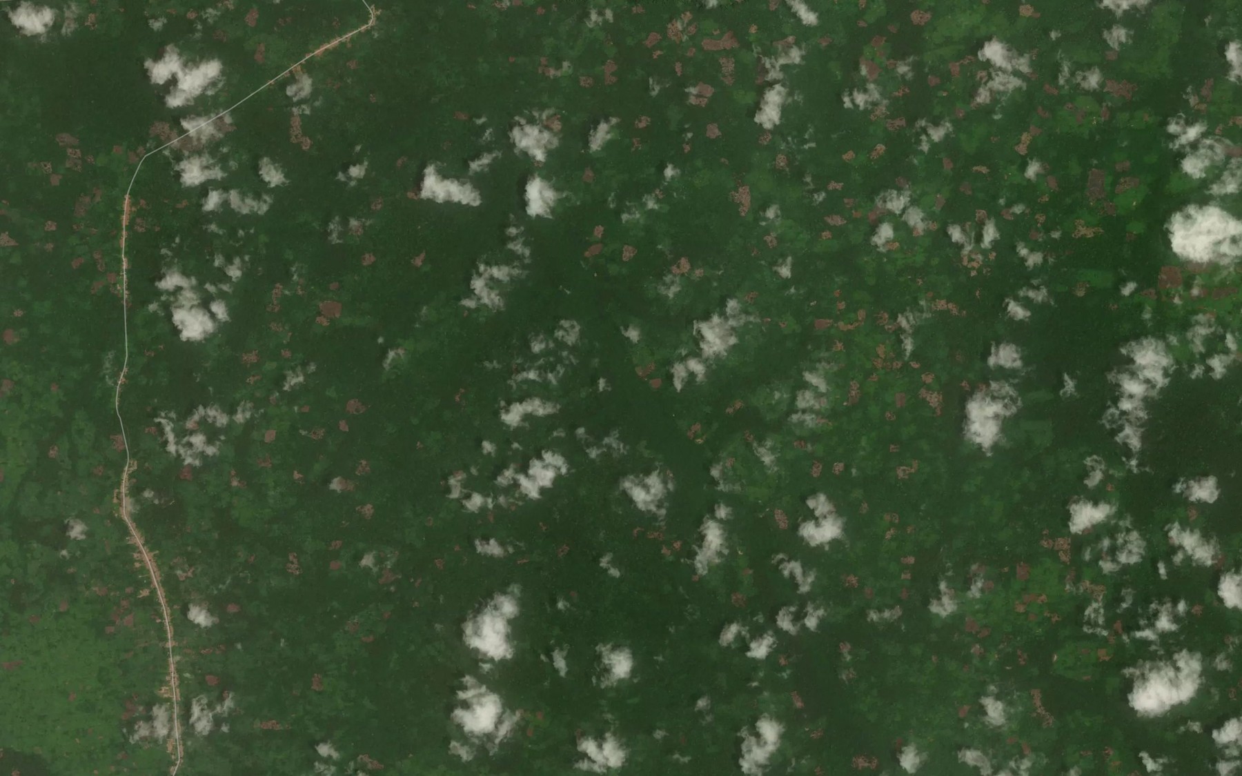 Satellite map of the Masene