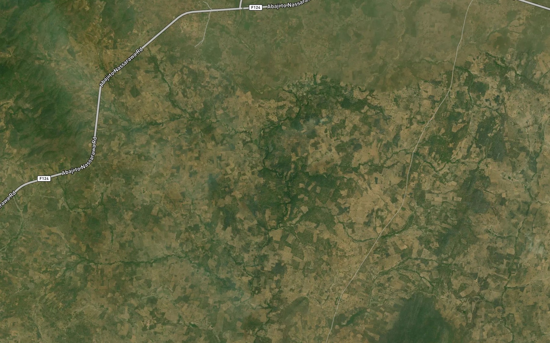 Satellite map of the Rafin-Gajeri