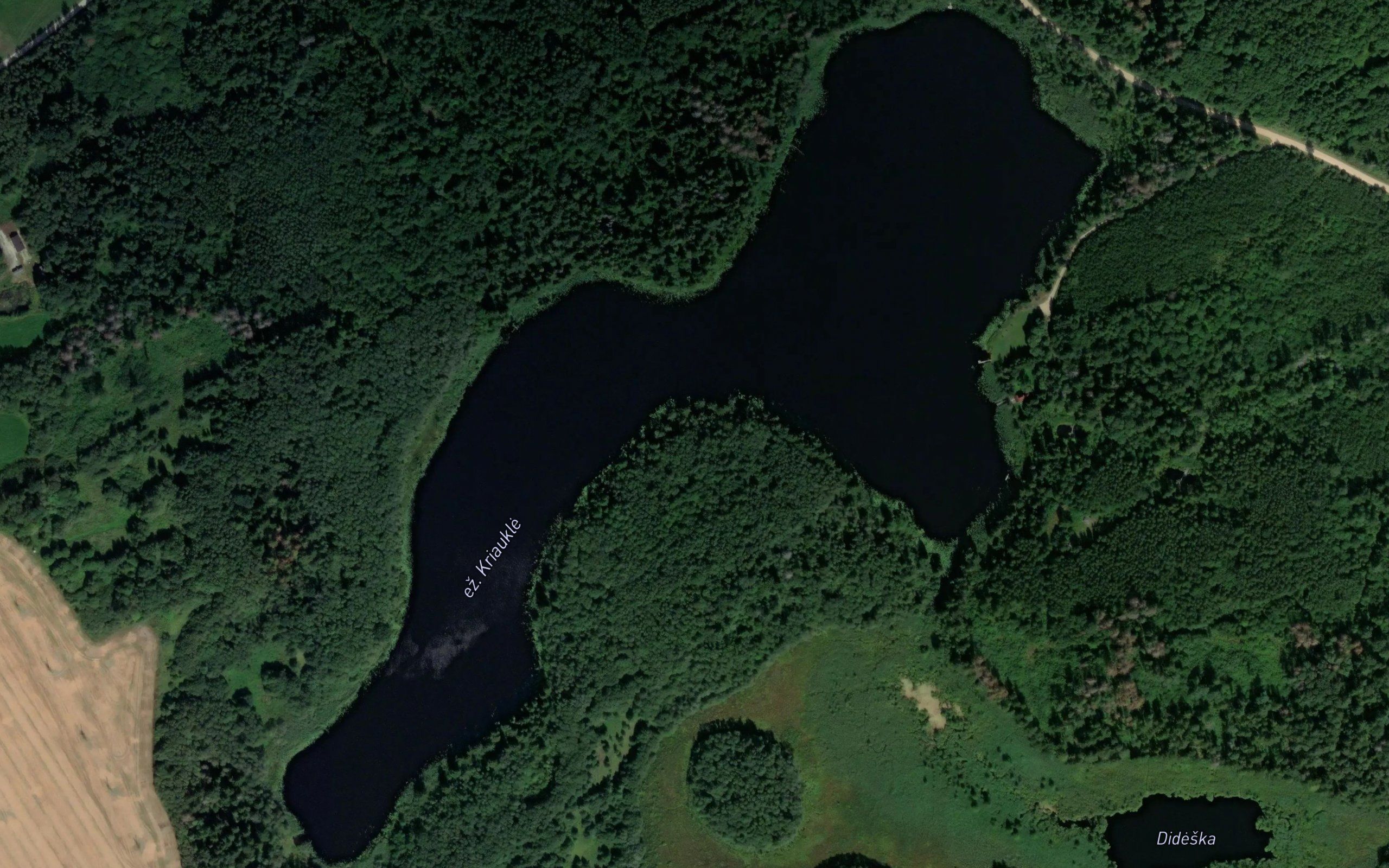 Ezeras Kriaukle