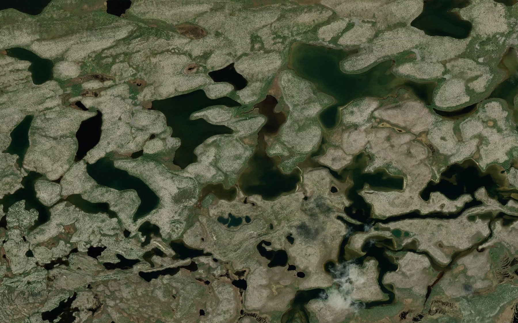 Satellite map of the Lac Pischakuhunanis