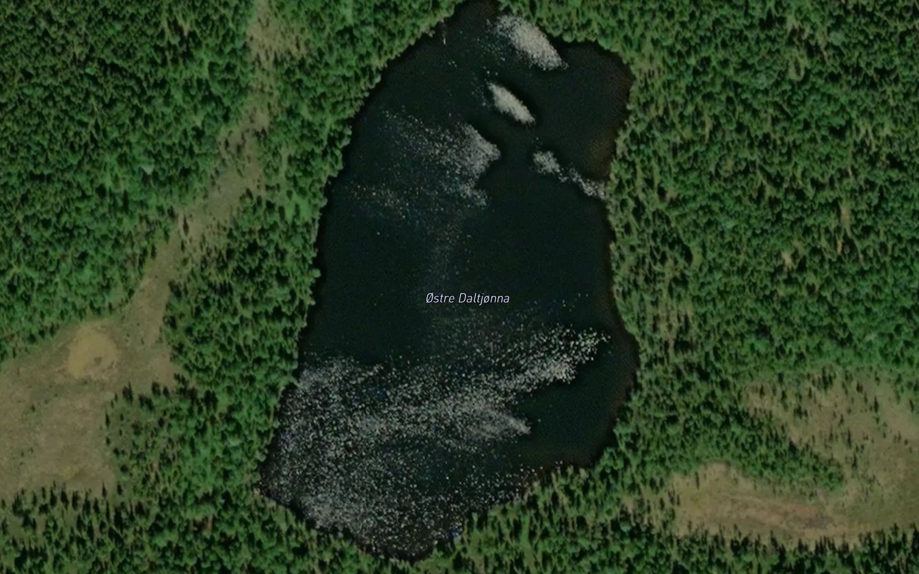 Satellite map of the Auster Daltjonna