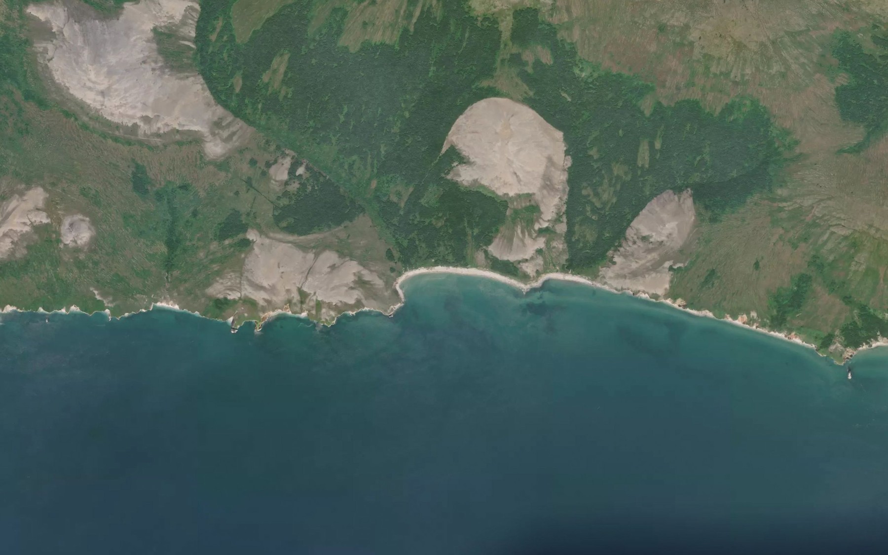 Satellite map of the Koyana Creek