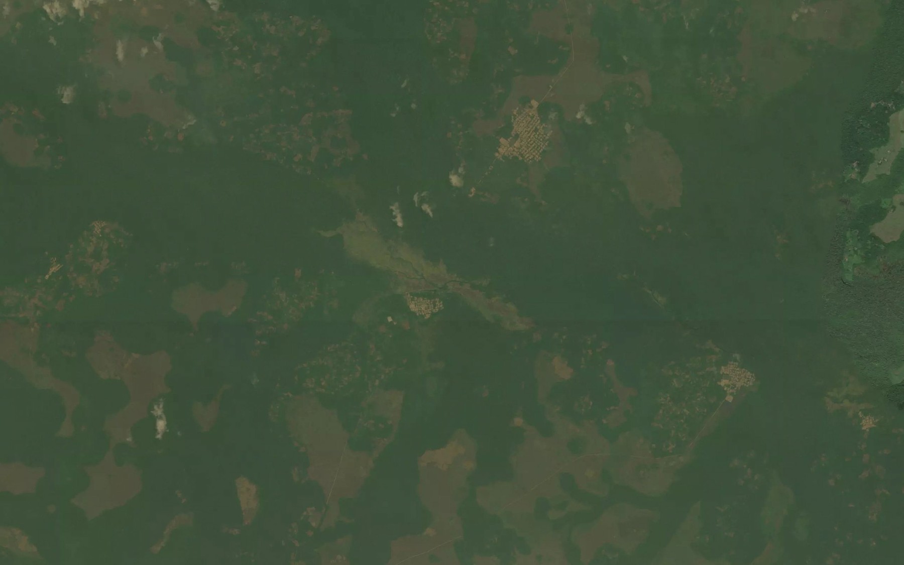 Satellite map of the Lokoli