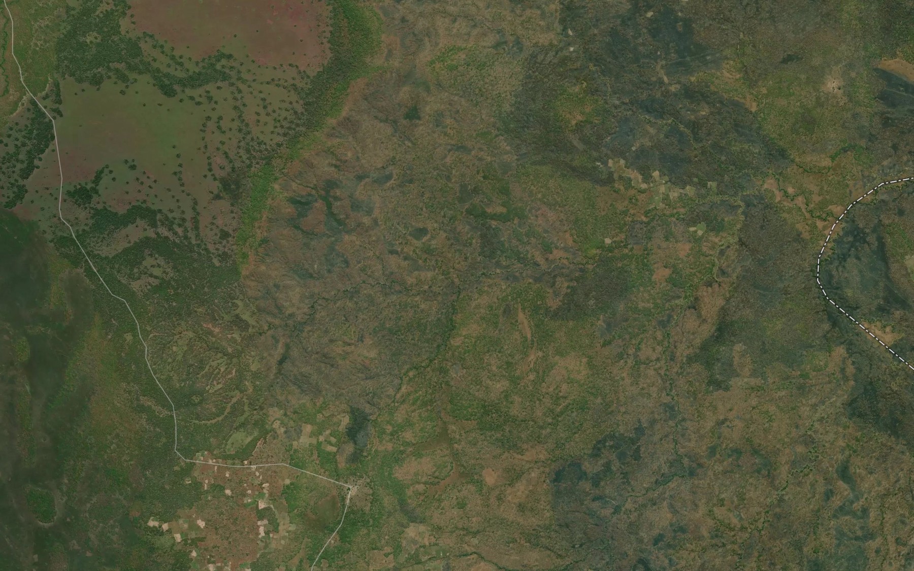 Satellite map of the Catambo