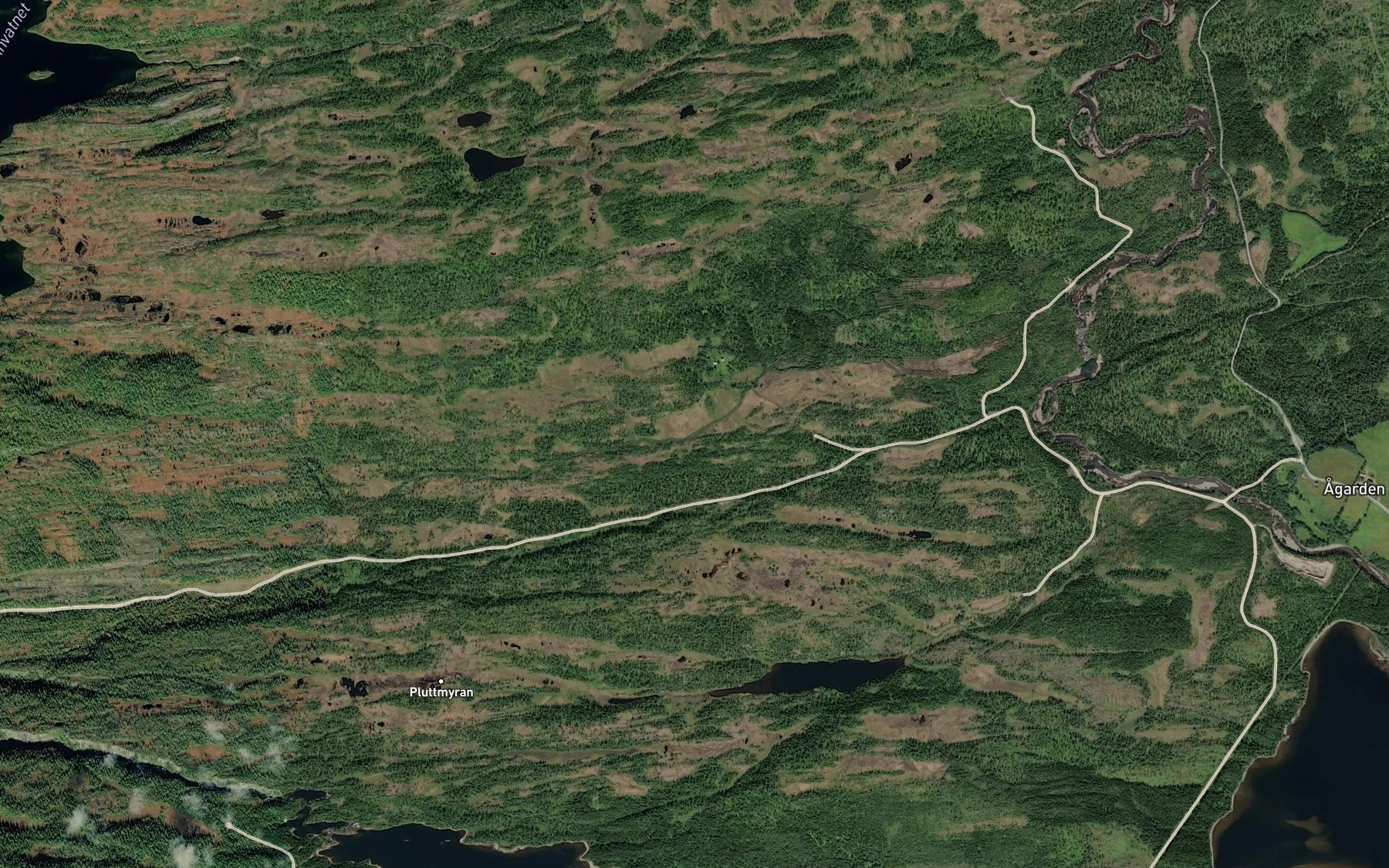Satellite map of the Dolbekken