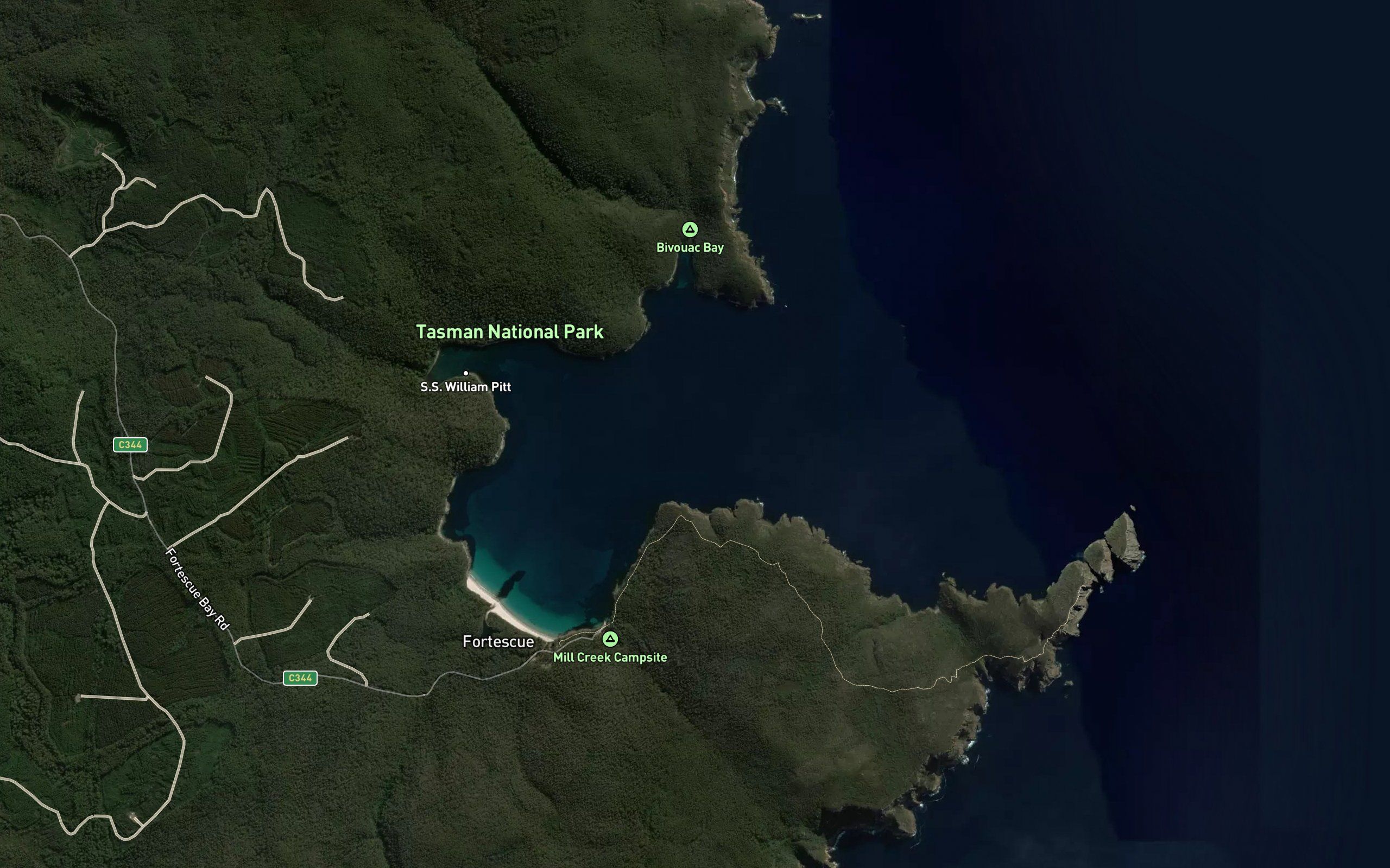 Fortescue Bay