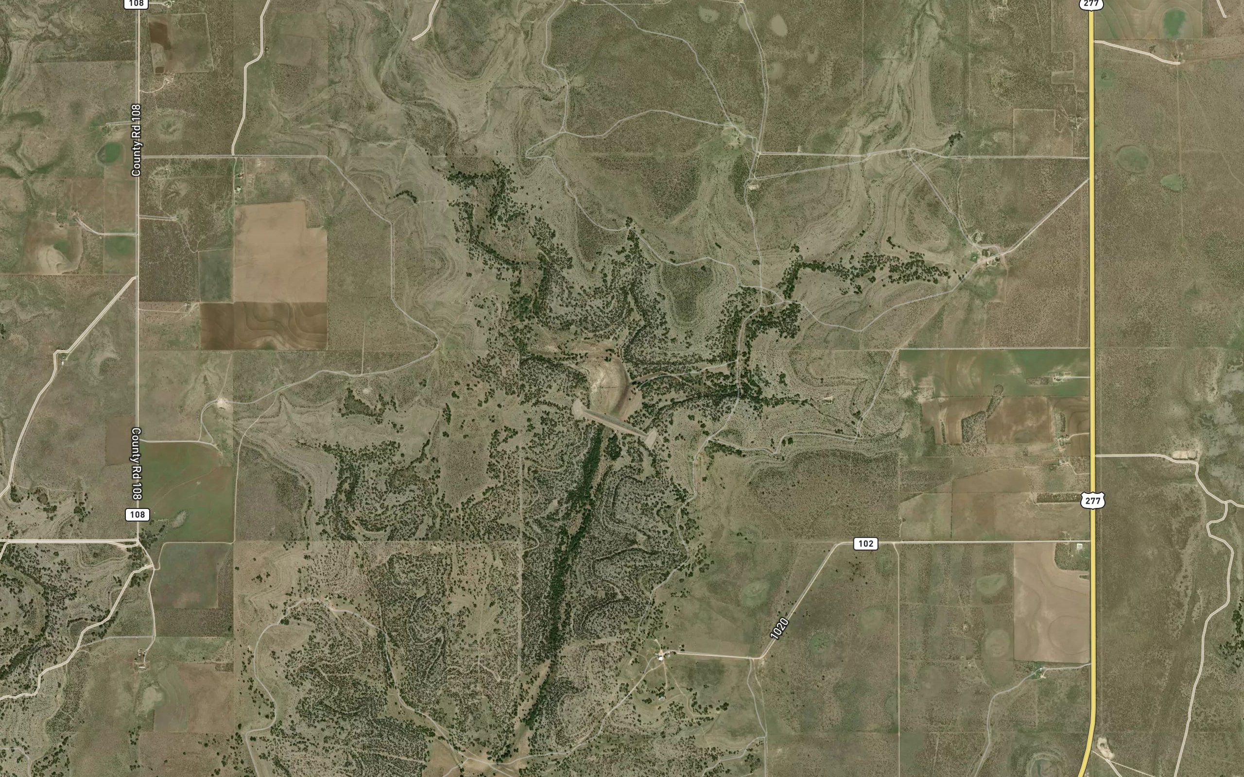 Soil Conservation Service Site 1 Reservoir