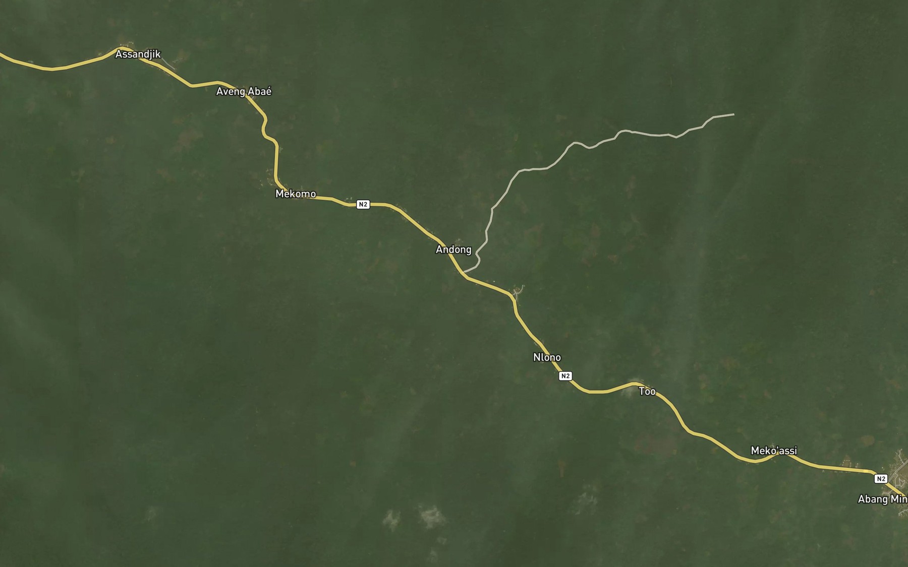 Satellite map of the Doumou
