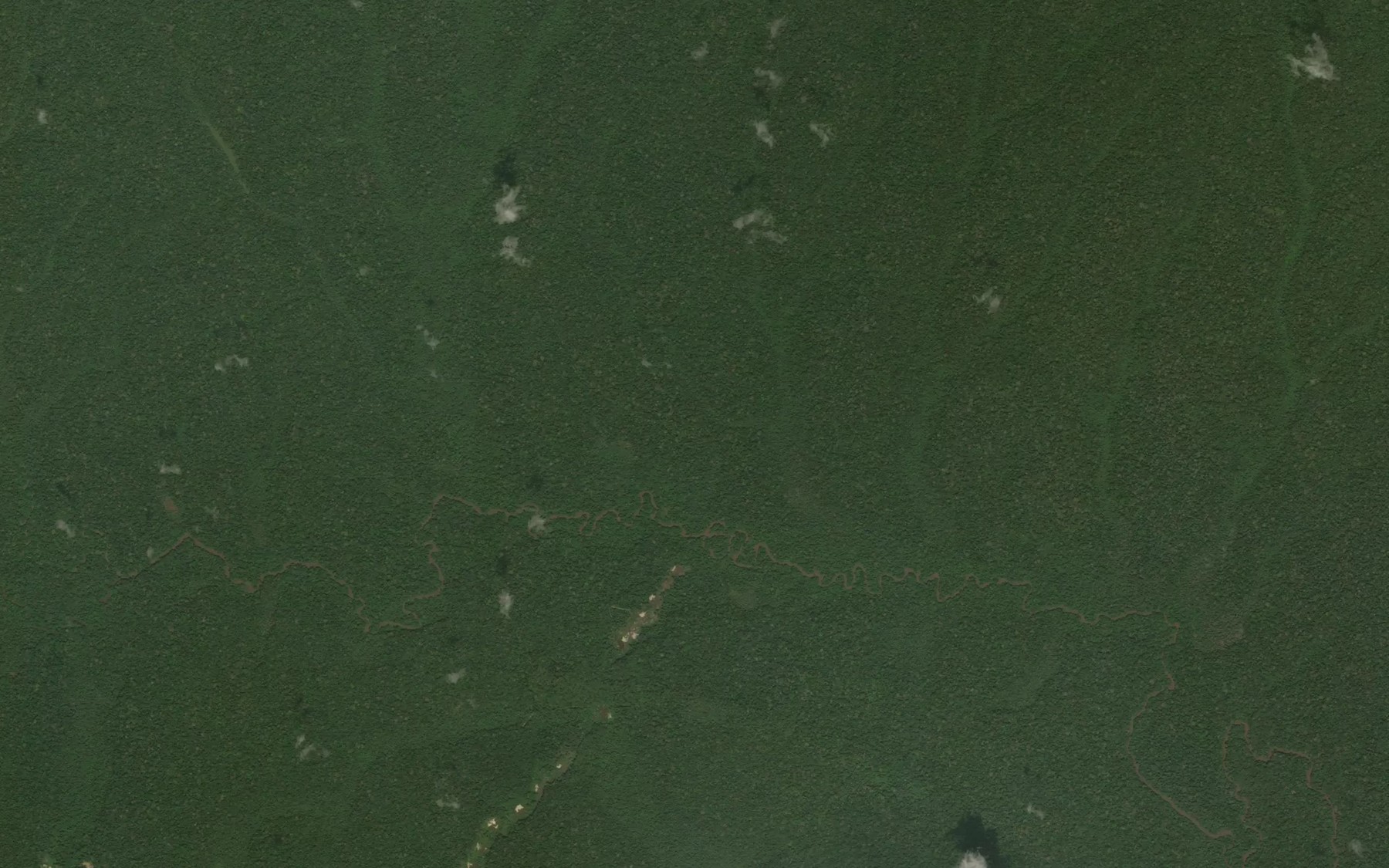 Satellite map of the Zele