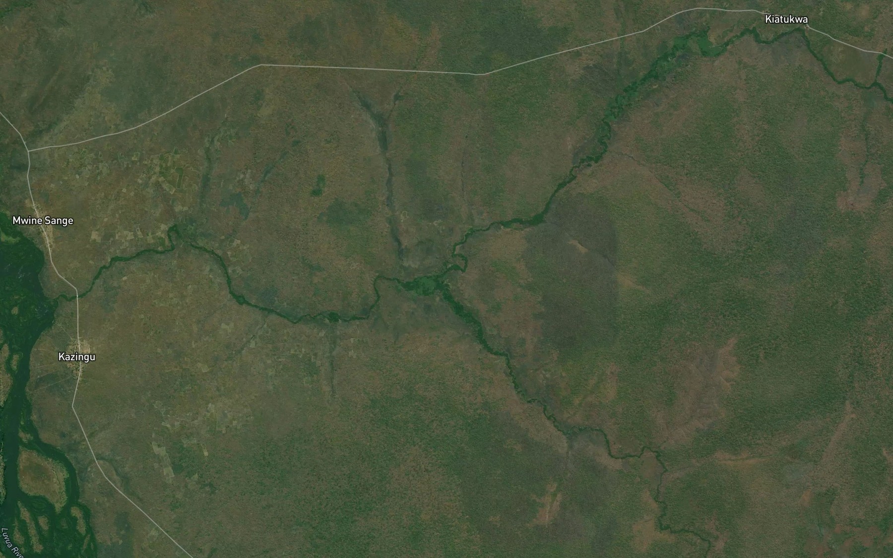 Satellite map of the Balai