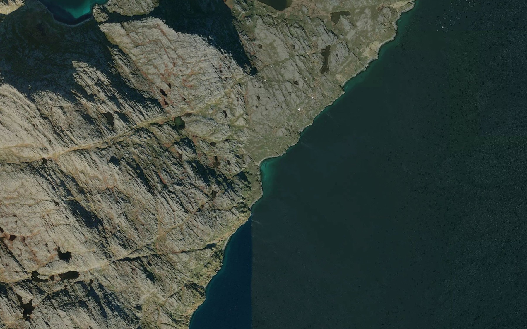Satellite map of the Kabelbukta
