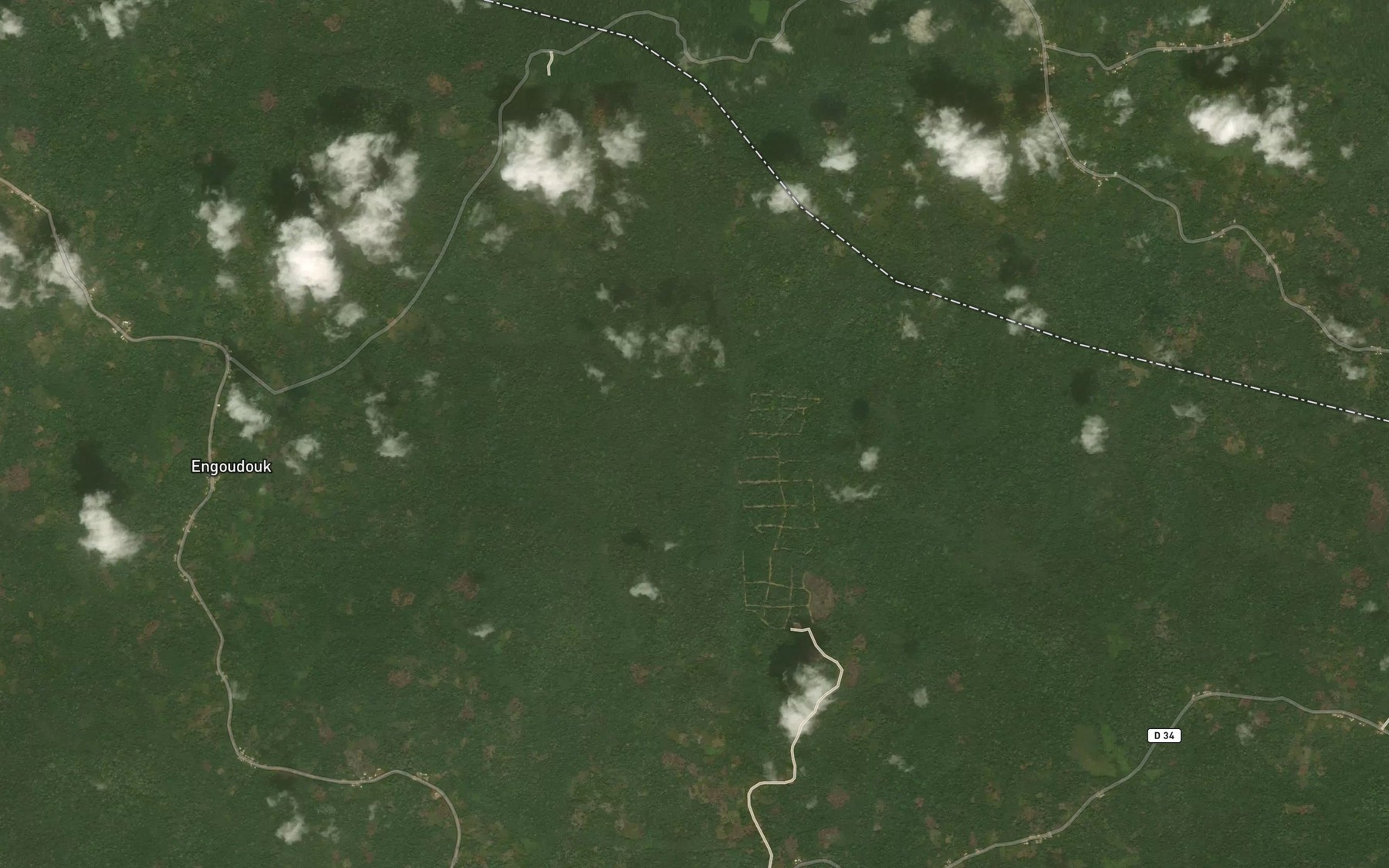 Satellite map of the Ebe
