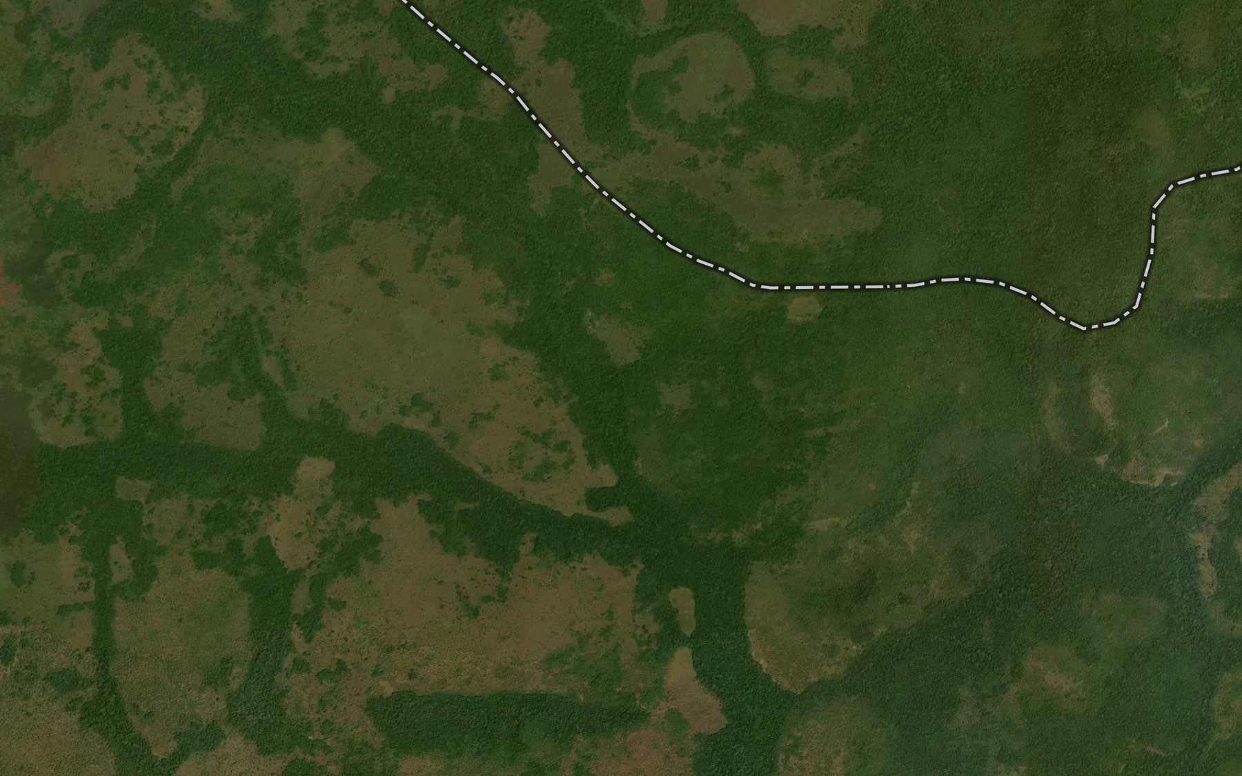 Satellite map of the Nakubungu