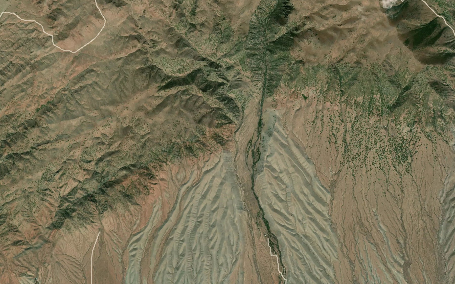 Satellite map of the Kishkine-Tamchi