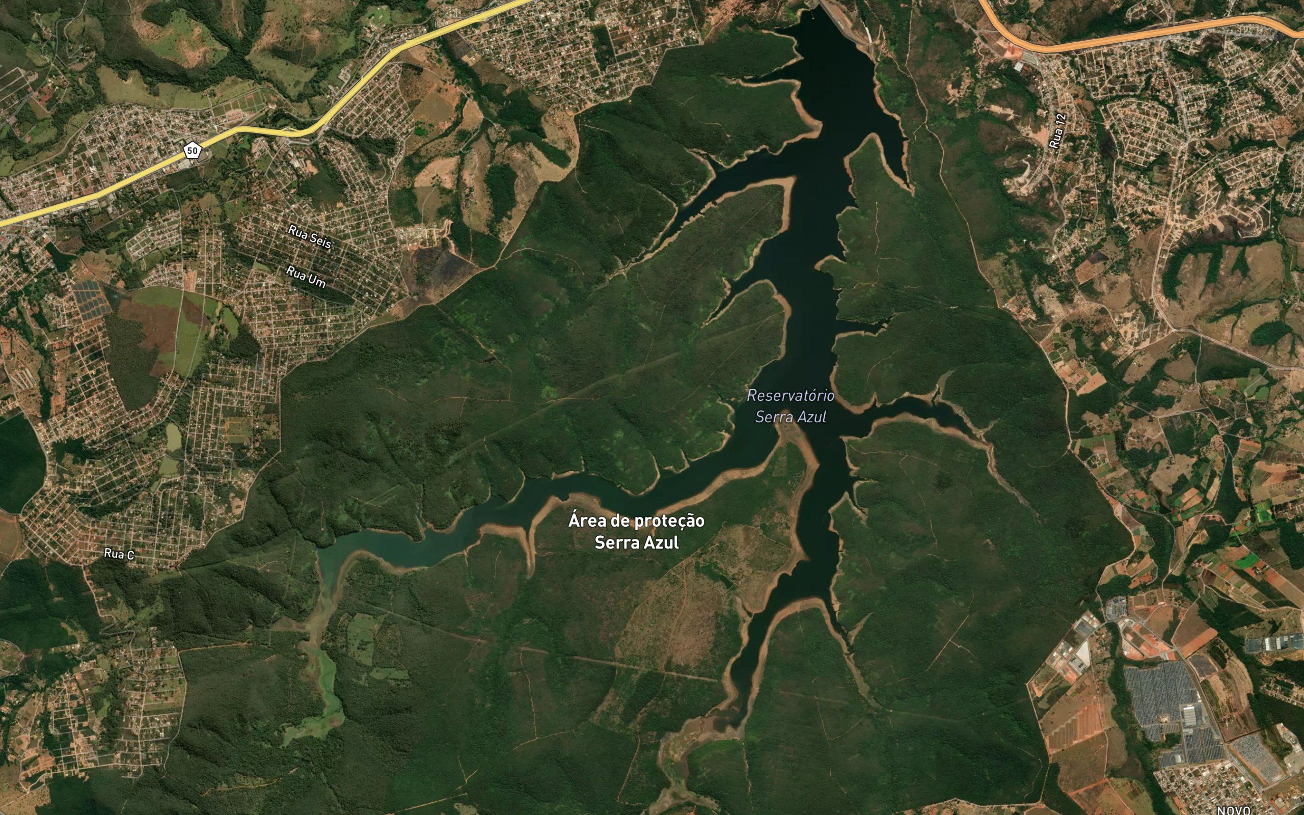 Represa do Sistema Serra Azul
