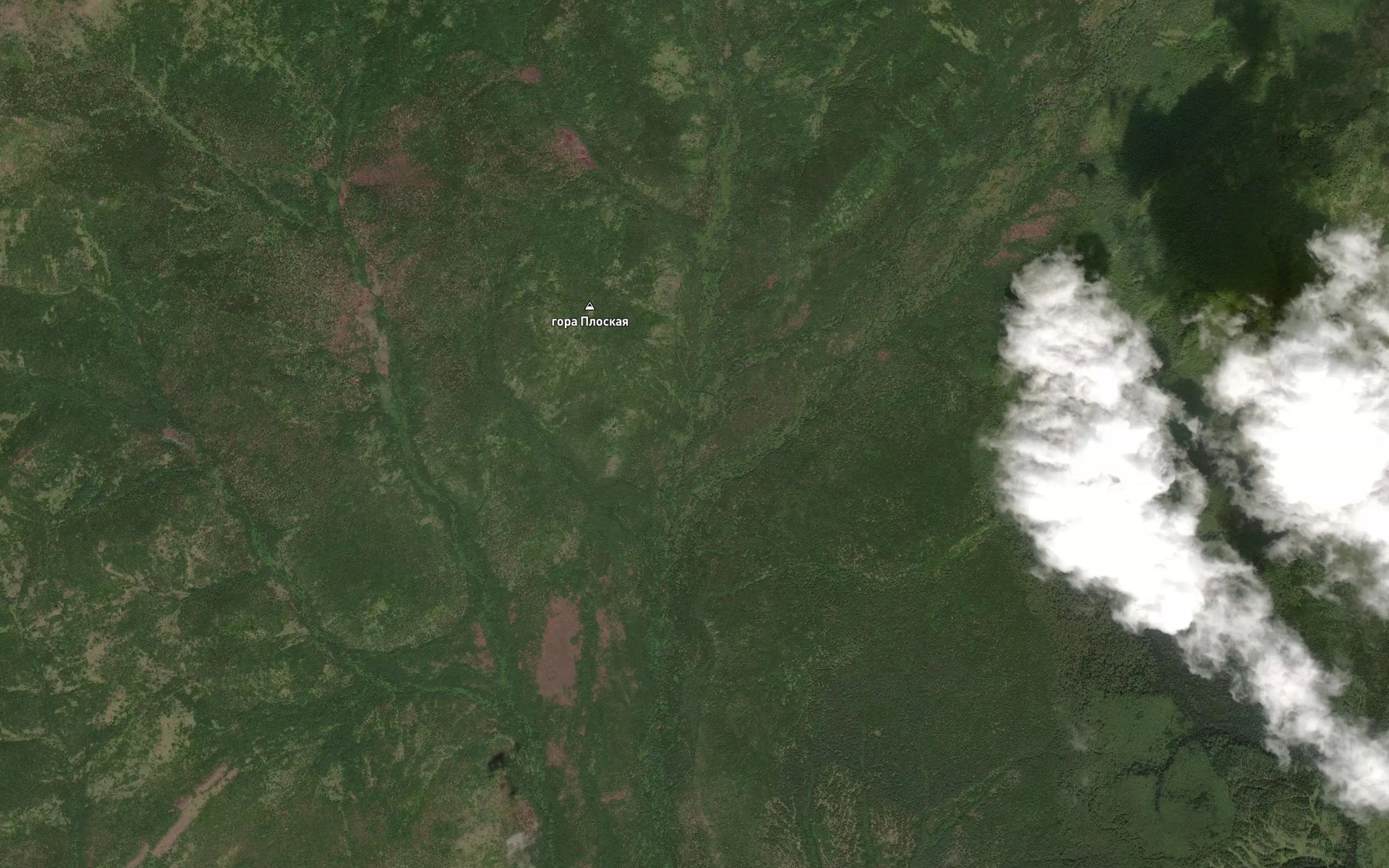 Satellite map of the Pravyy Chichau