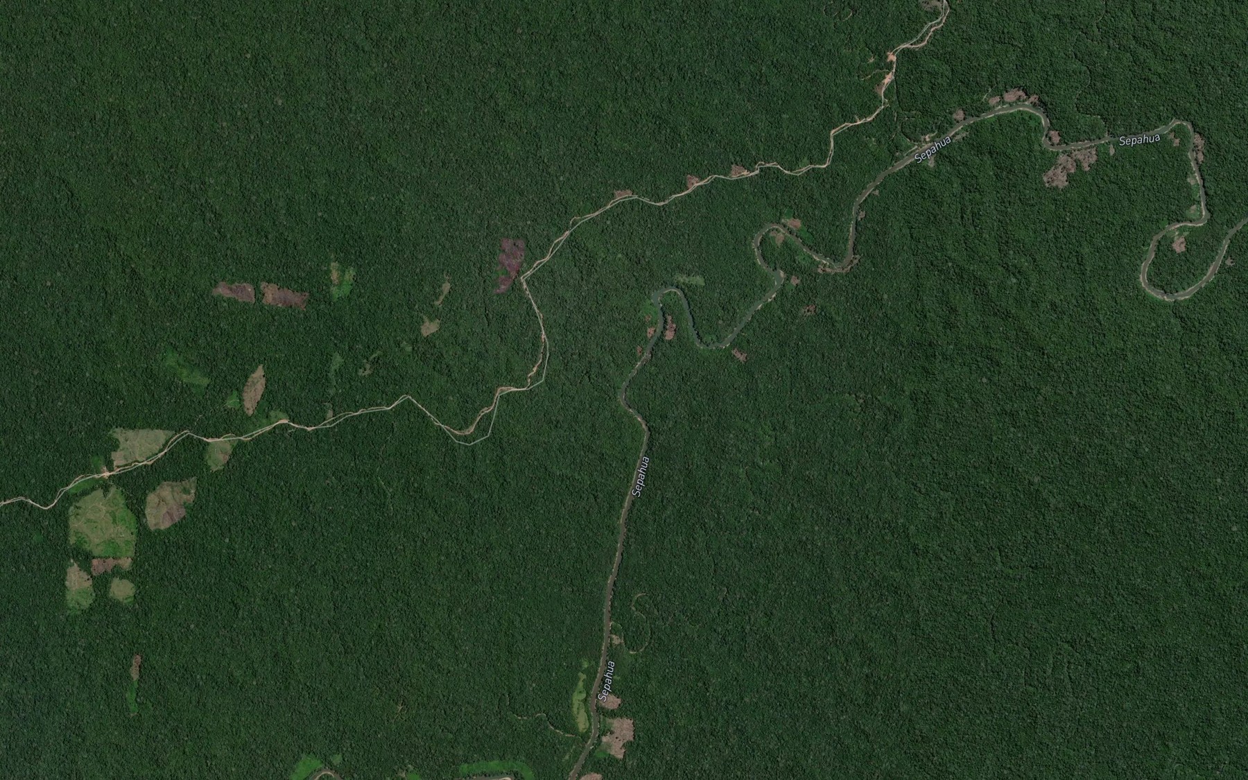 Satellite map of the Quebrada Yushiya
