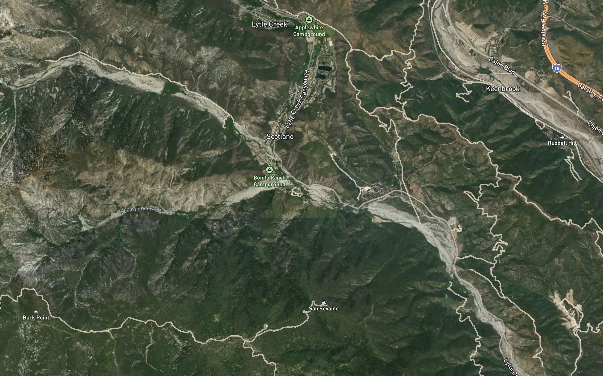 South Fork Lytle Creek