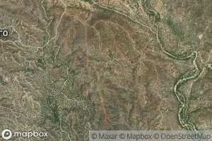 Satellite map of the El Borrego