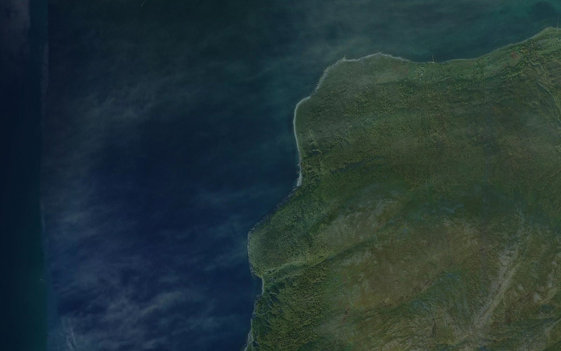 Satellite map of the Perbukta