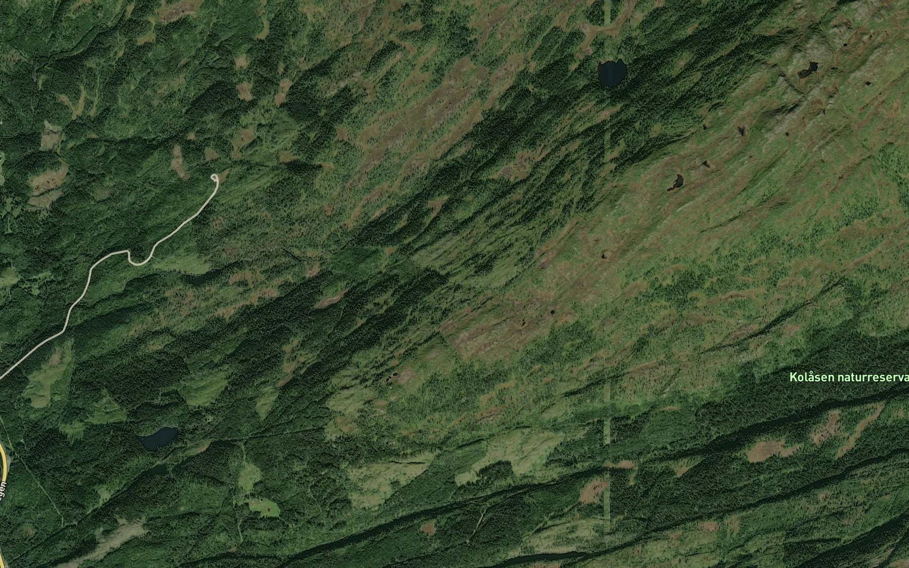 Satellite map of the Storasbekken