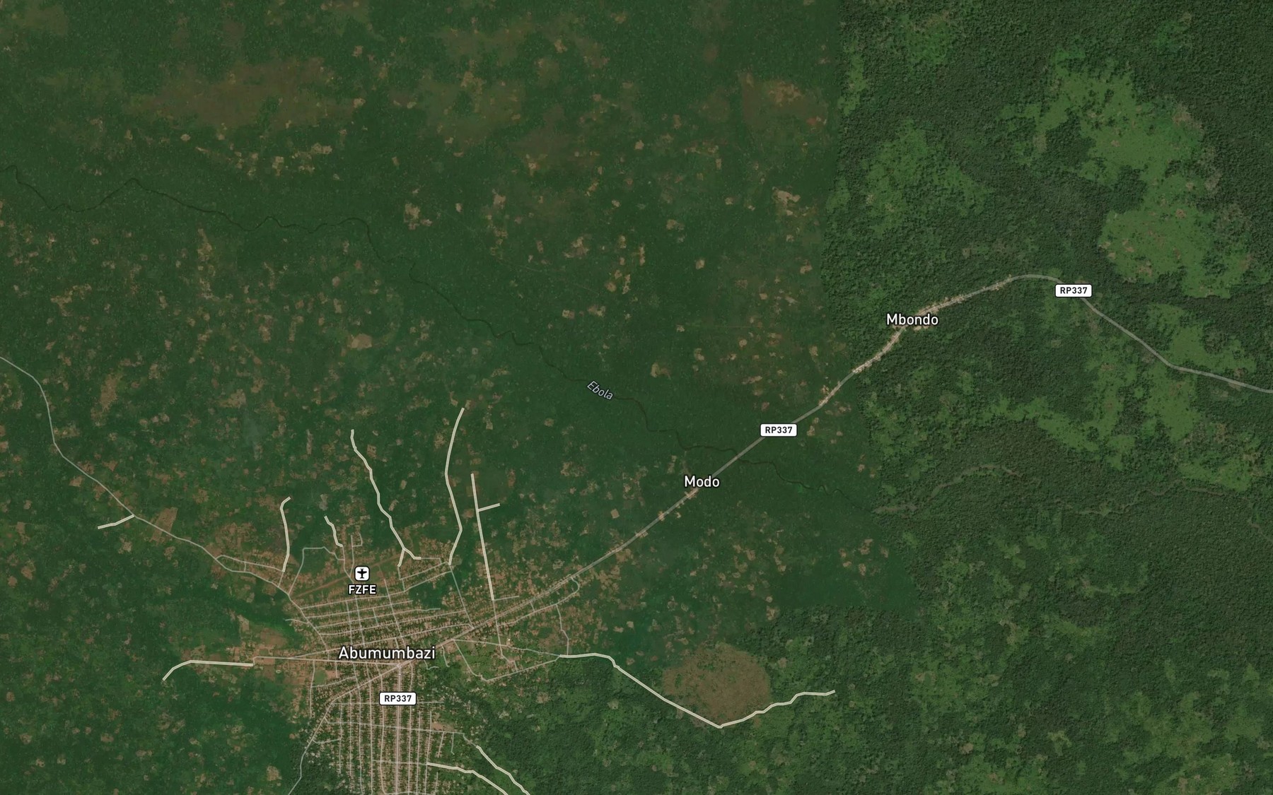 Satellite map of the Biali