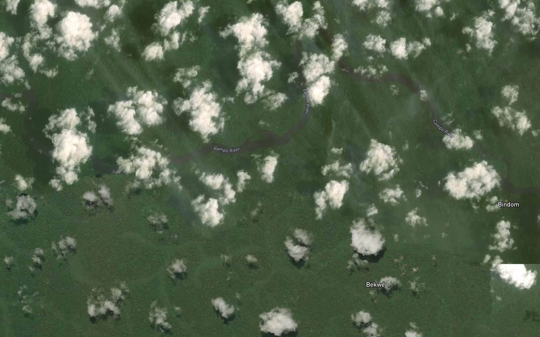 Satellite map of the Osoe Kout