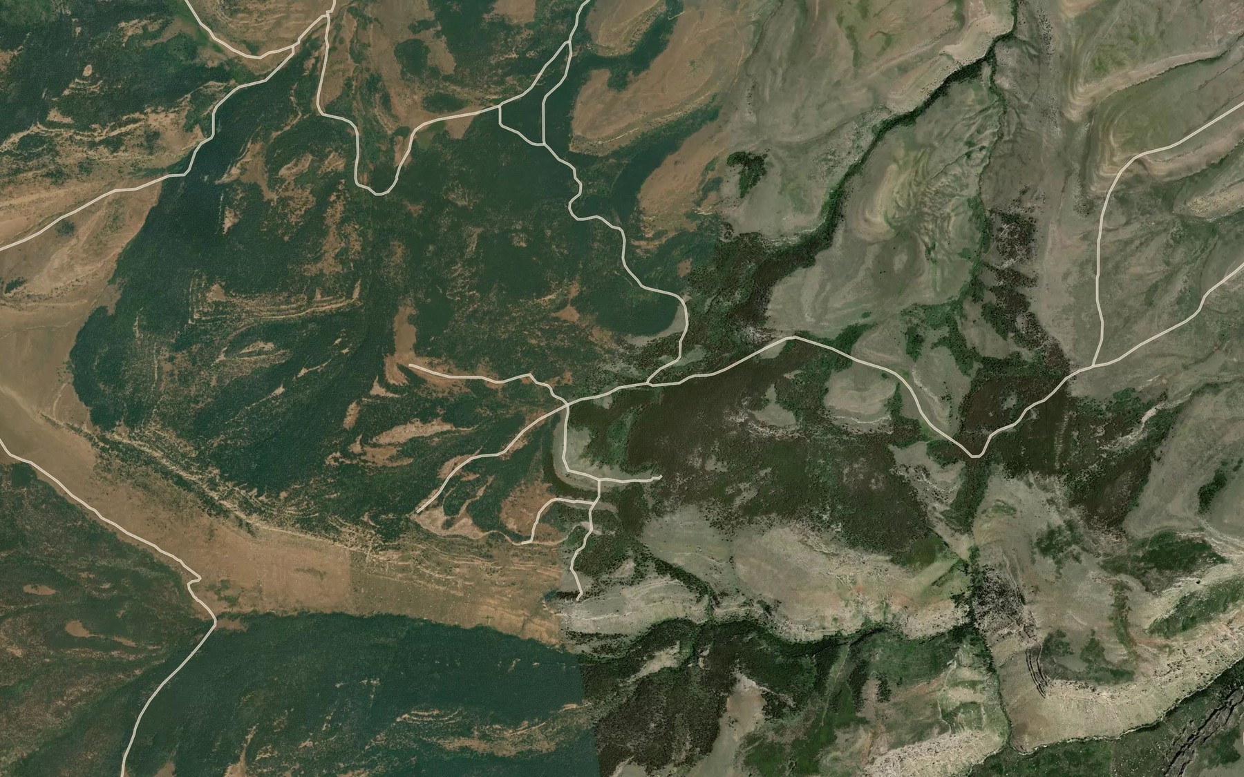 Satellite map of the Cold Spring