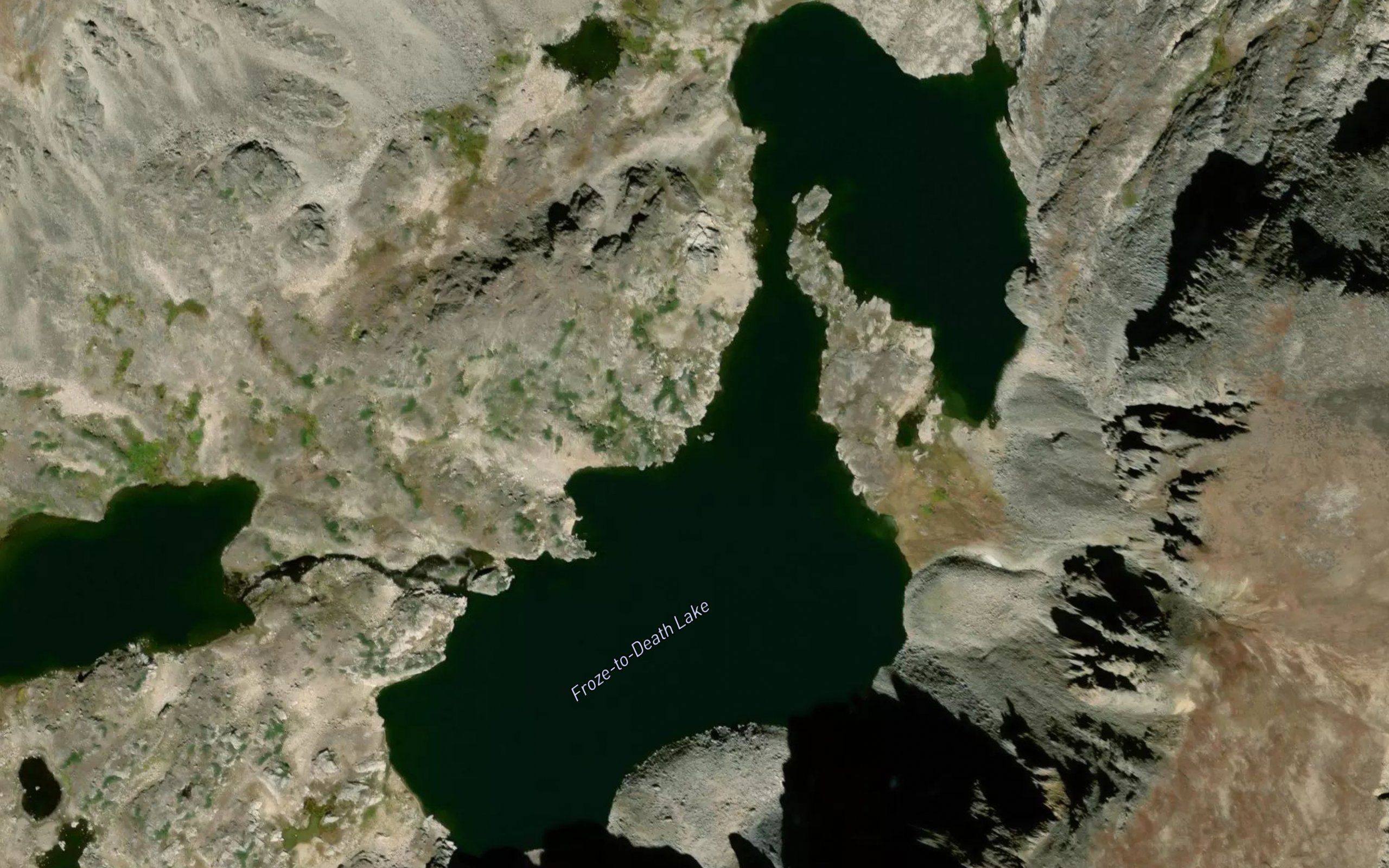 Froze-to-Death Lake
