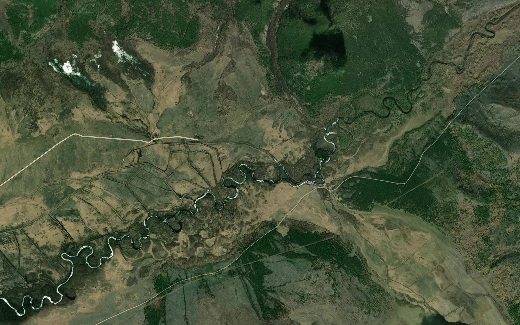 Satellite map of the Uluntuy