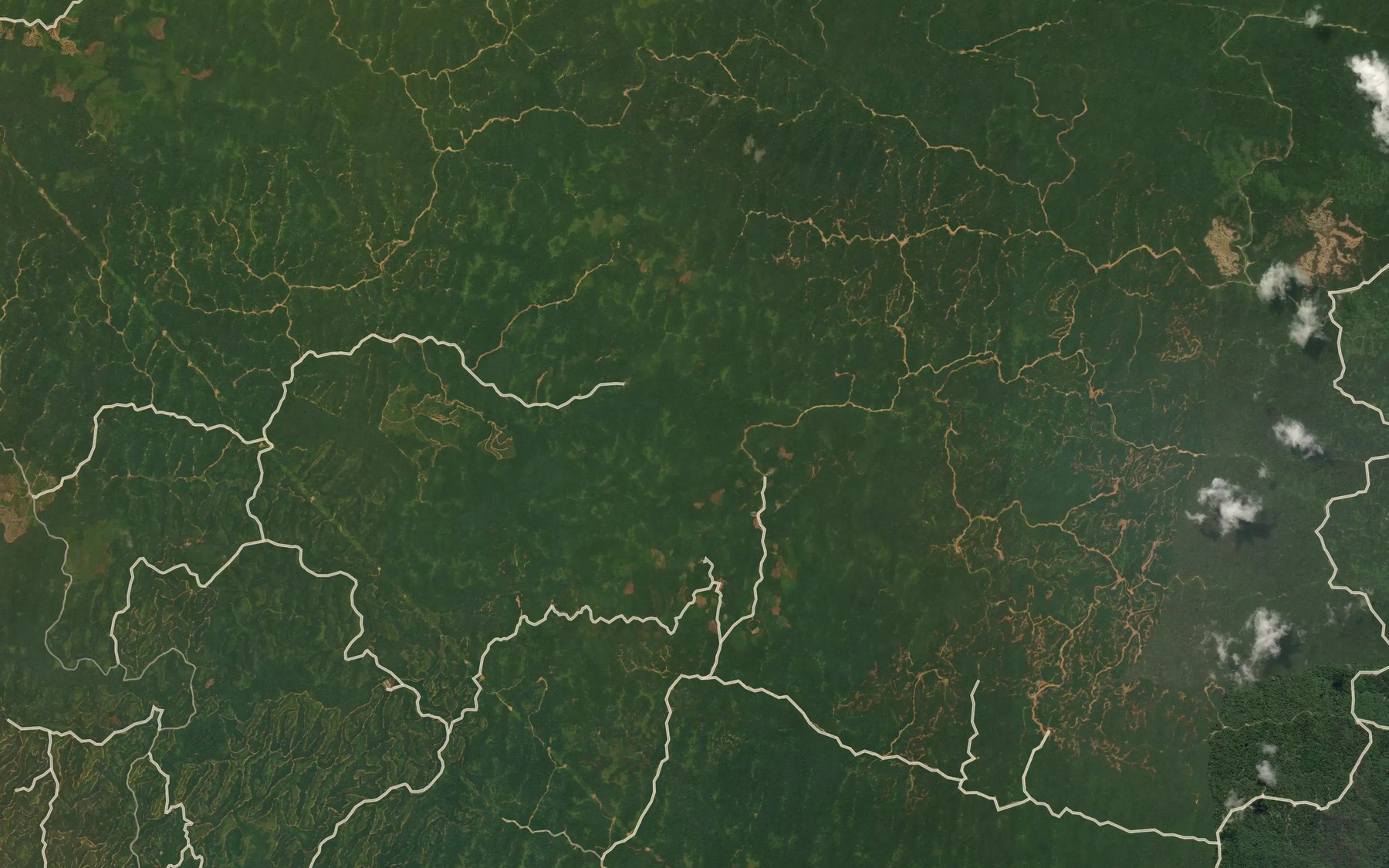 Satellite map of the Sungai Sengkala