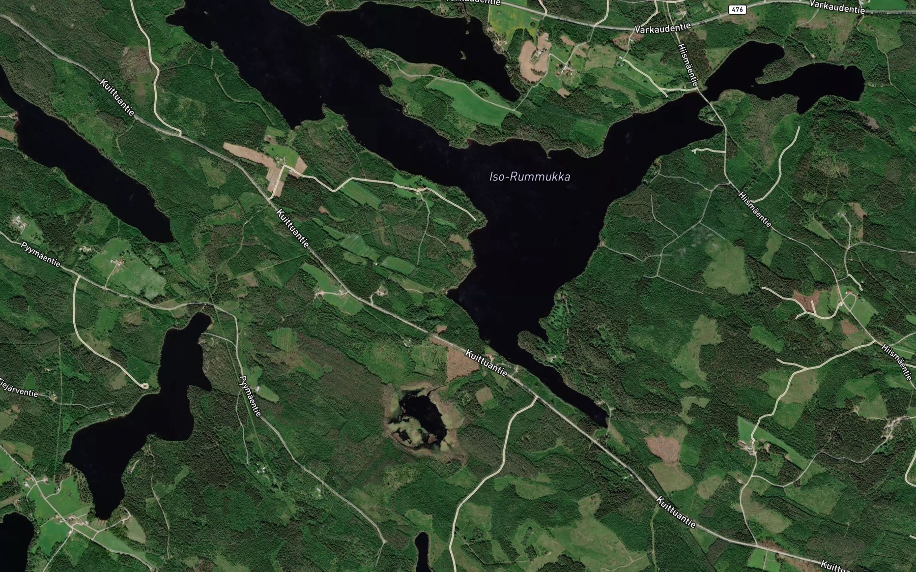 Satellite map of the Pyyjoki