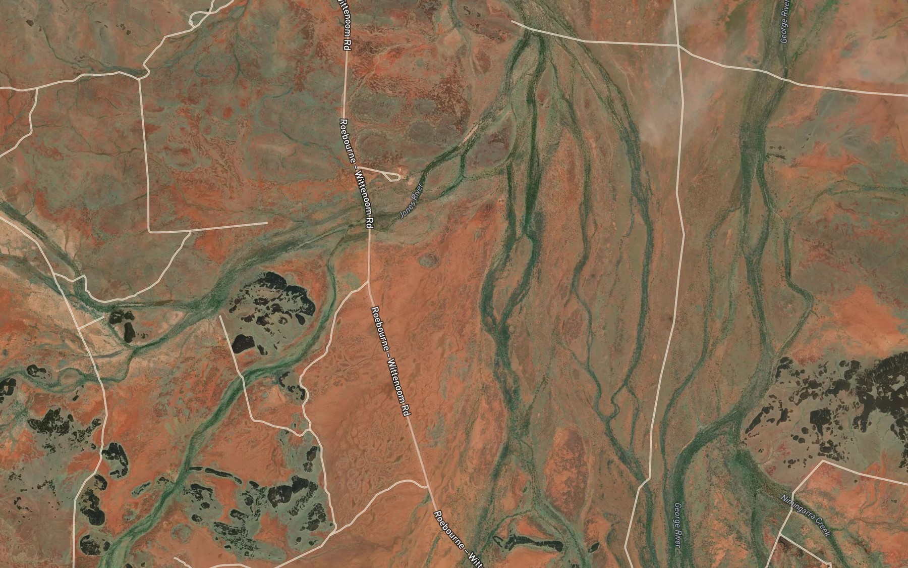 Satellite map of the Kialrah Pool