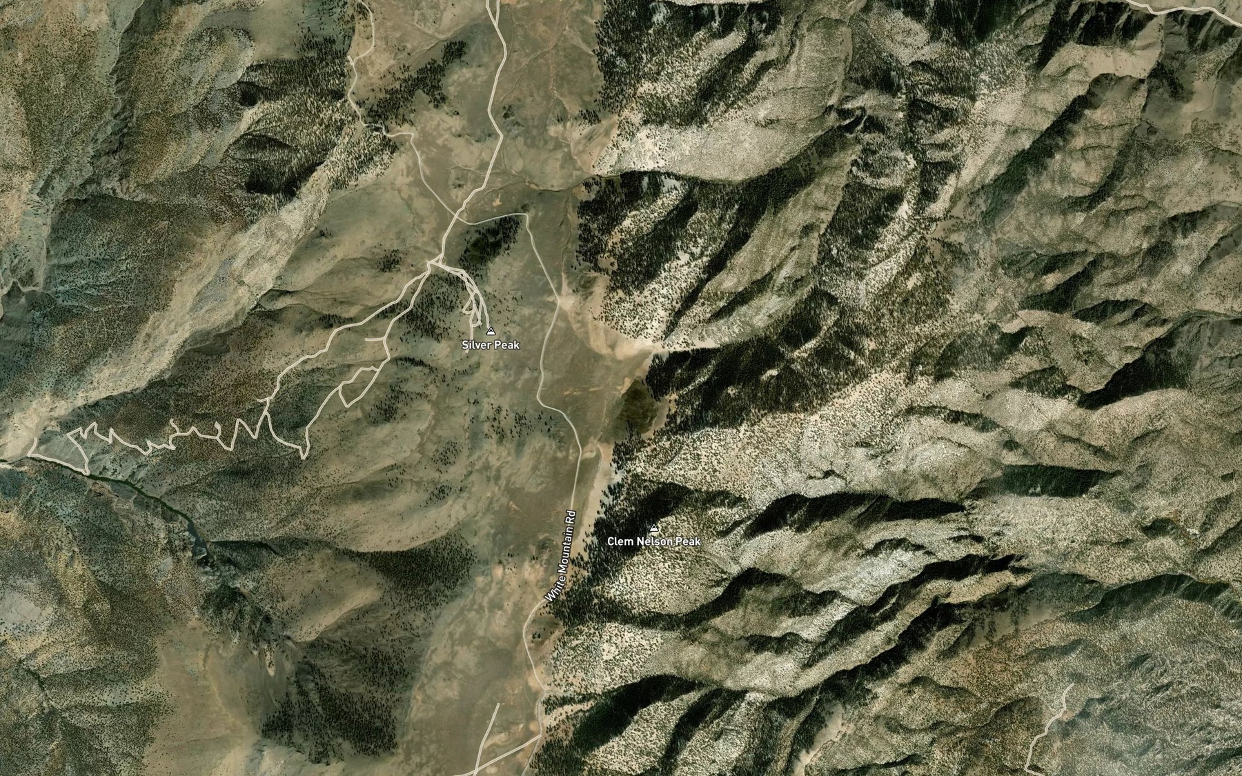 Satellite map of the Coldwater Spring