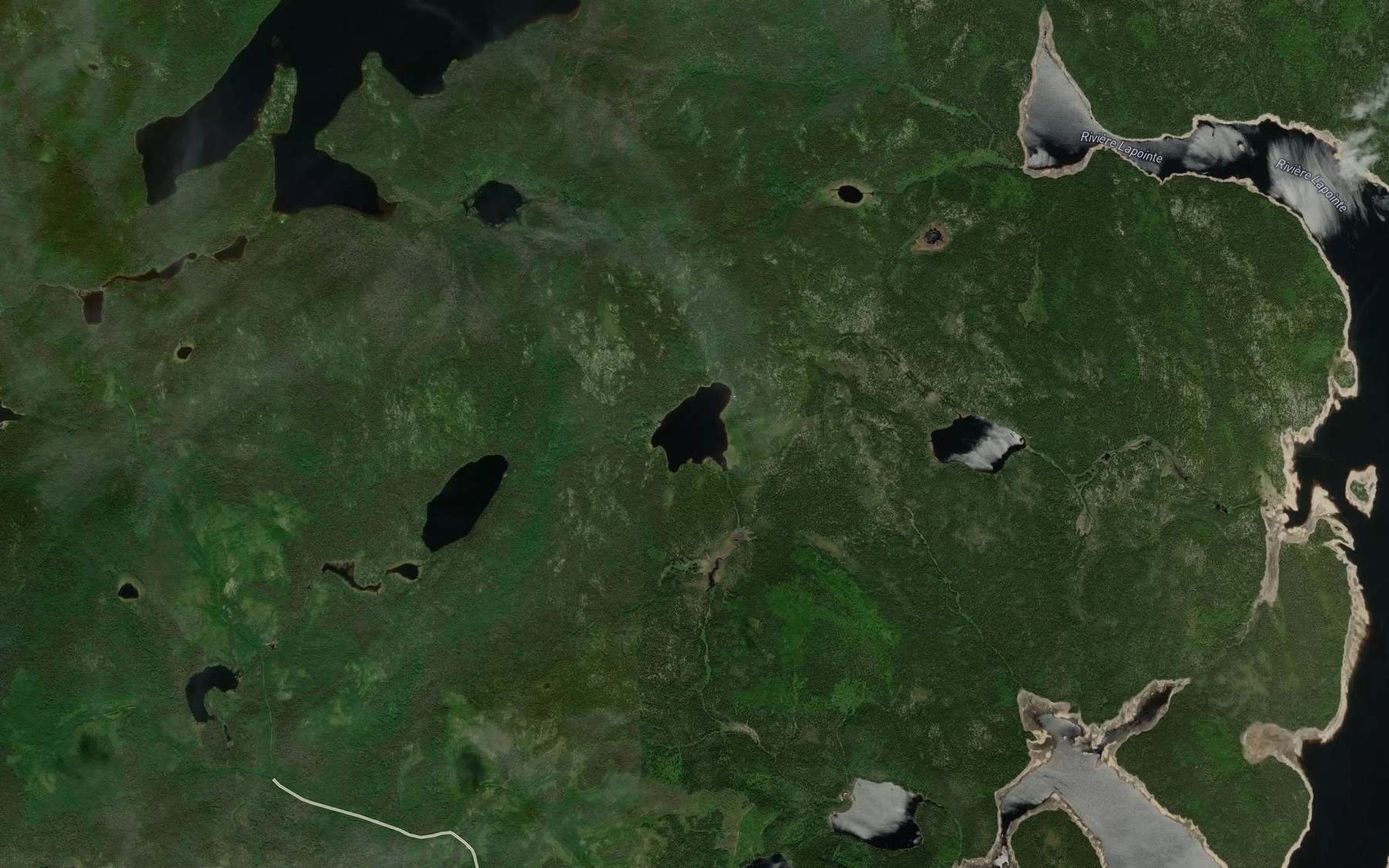Satellite map of the Lac de la Wasch a l'Ours