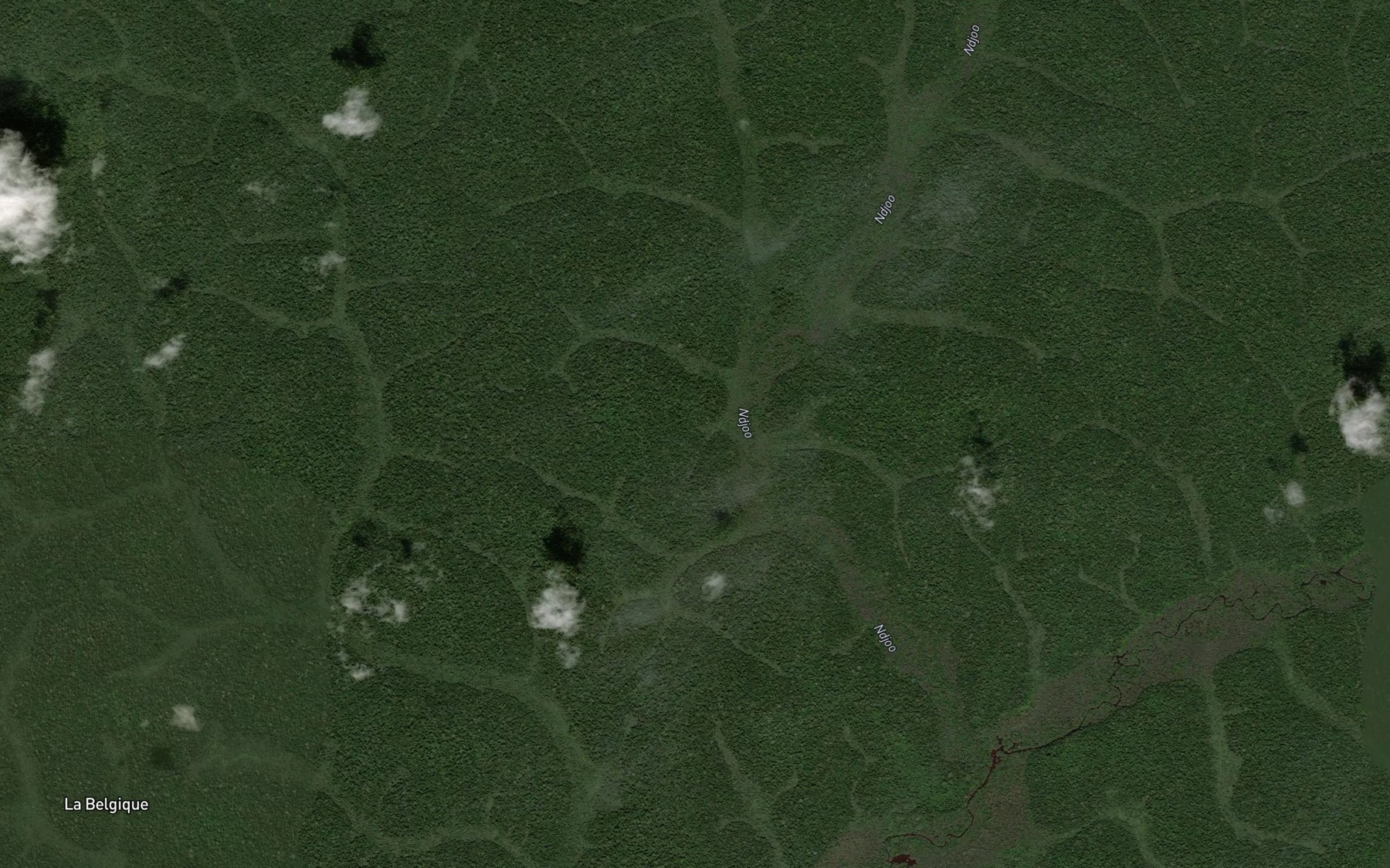 Satellite map of the Ndyeng