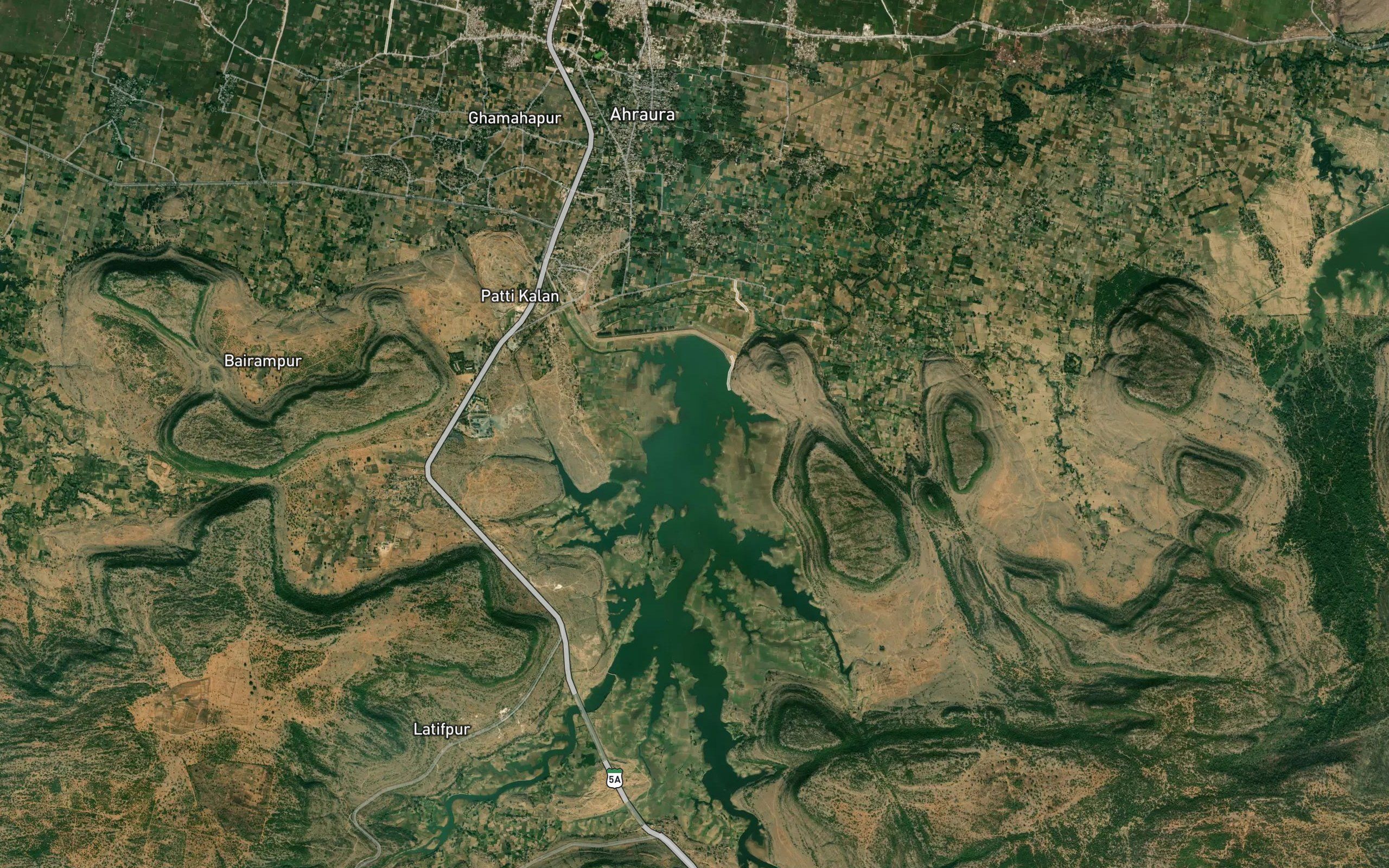Ahraura Reservoir