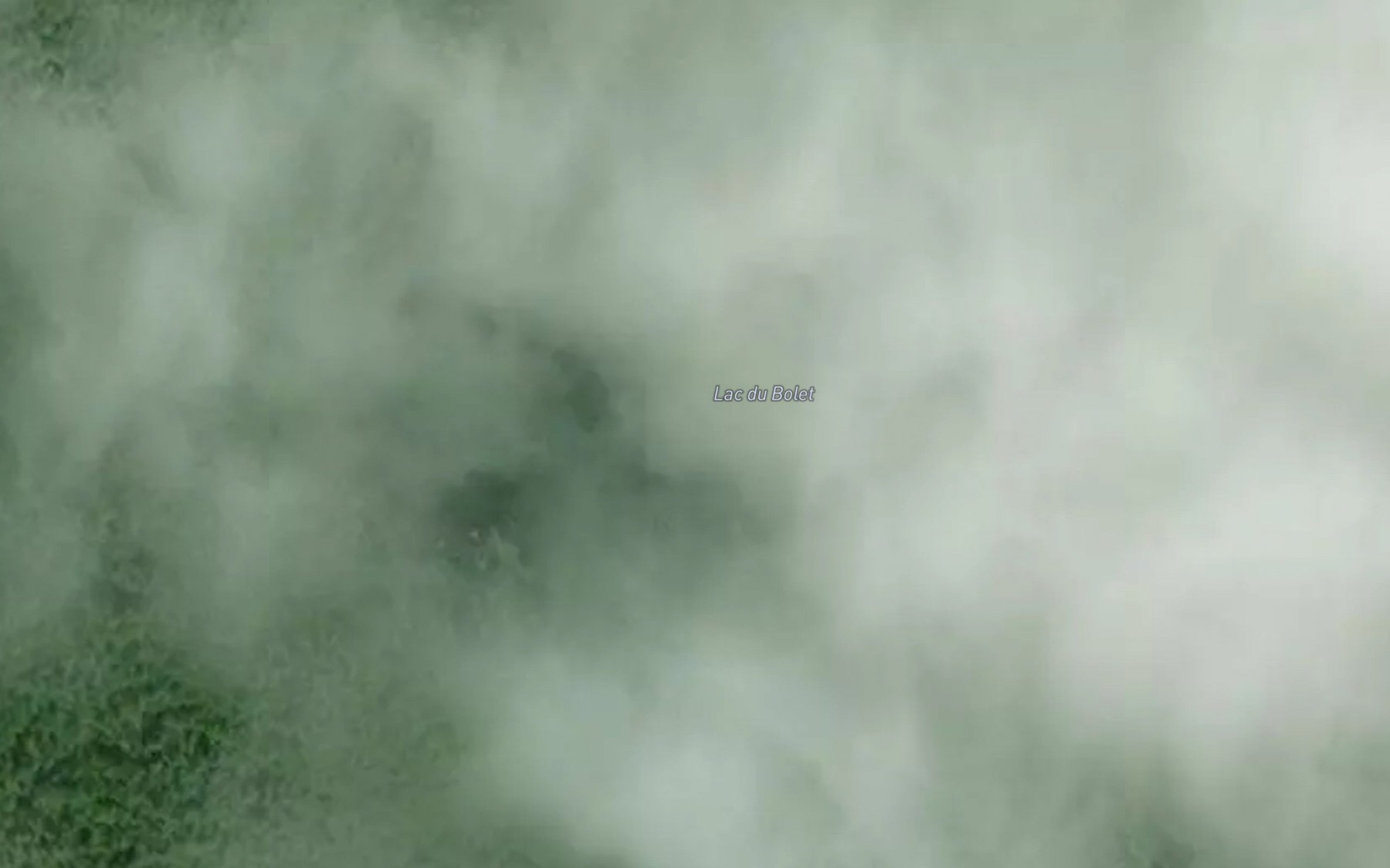 Satellite map of the Lac du Bolet