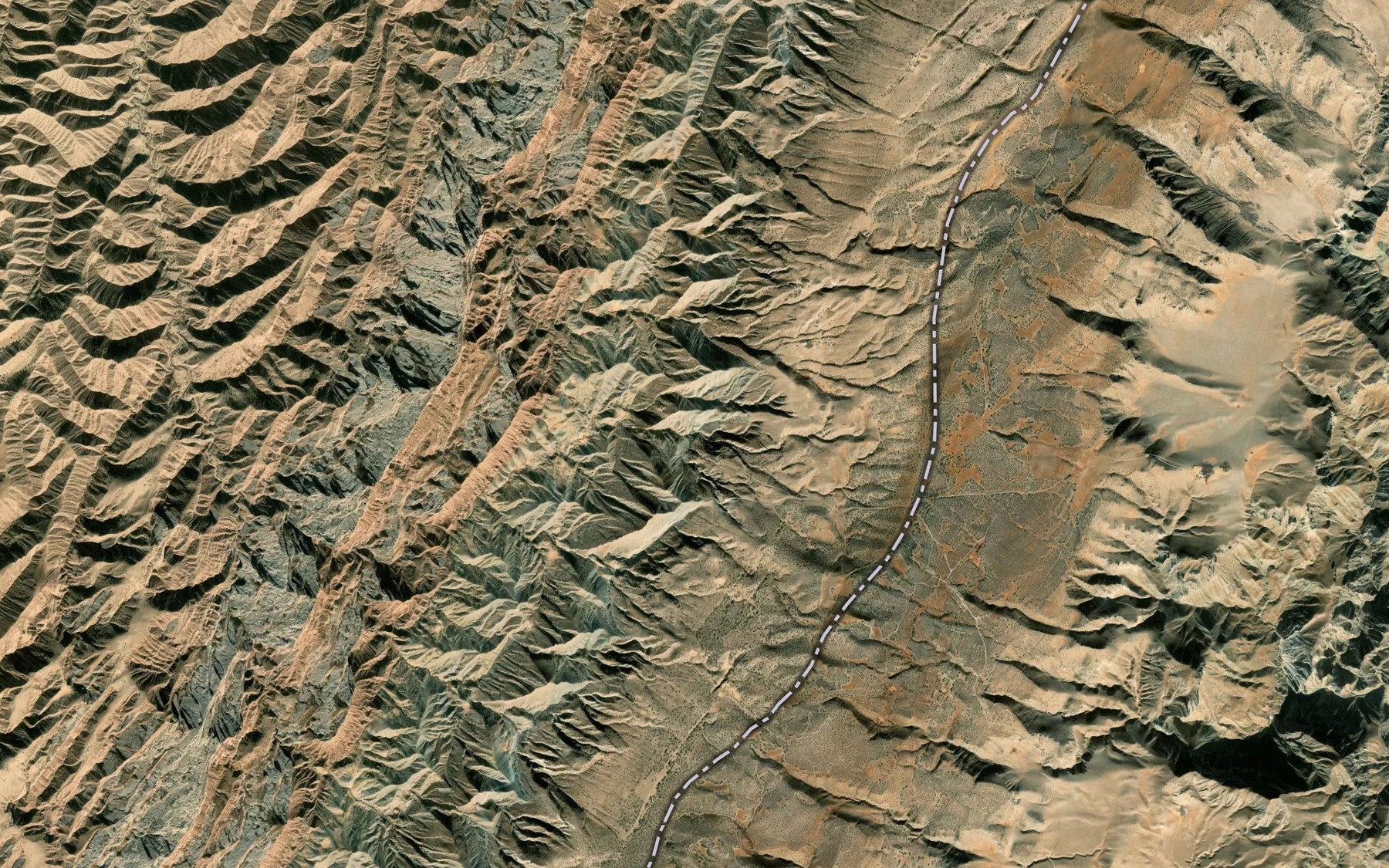 Satellite map of the Rodnik Ak-Bulak