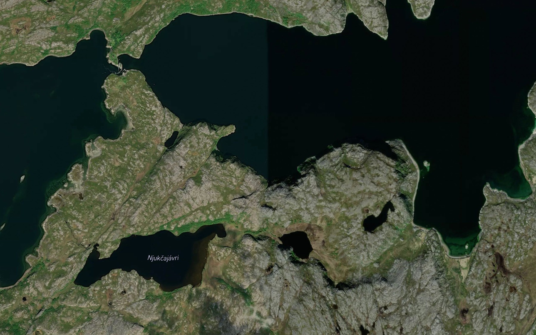 Satellite map of the Stalholet