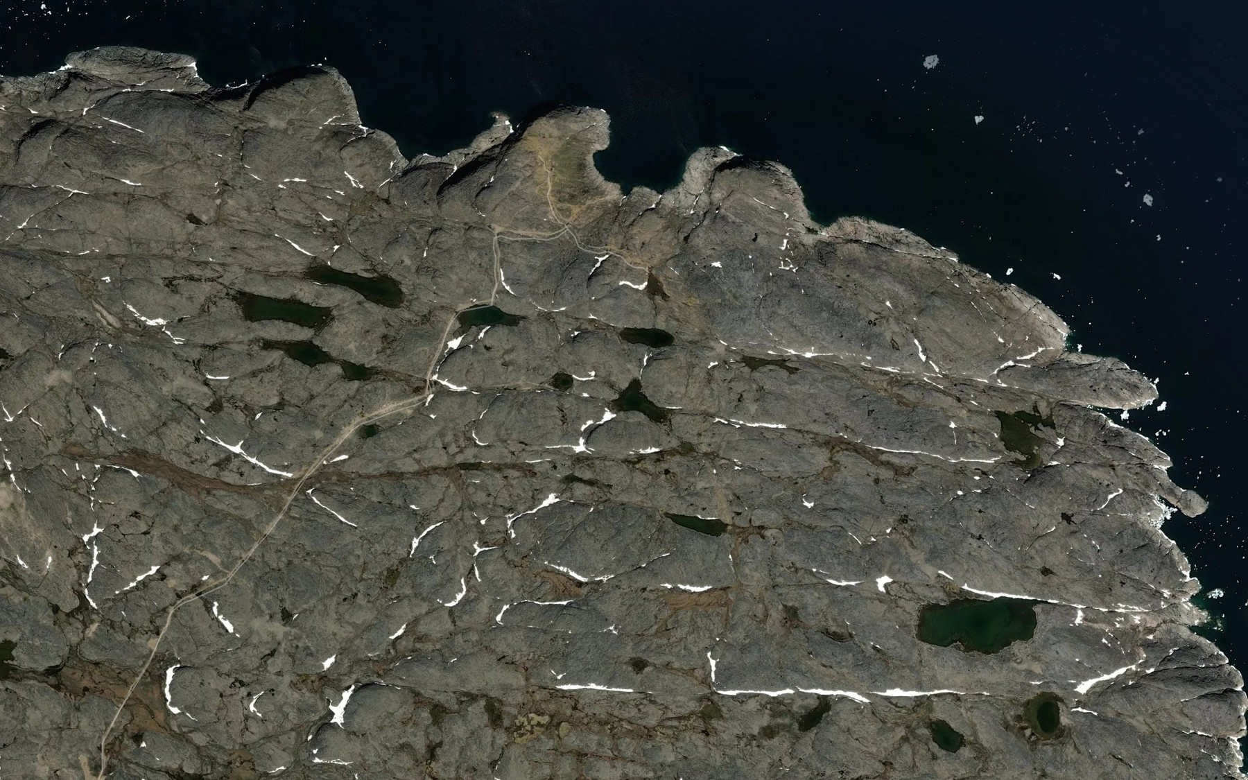 Satellite map of the Lacs Imirtaviviniq