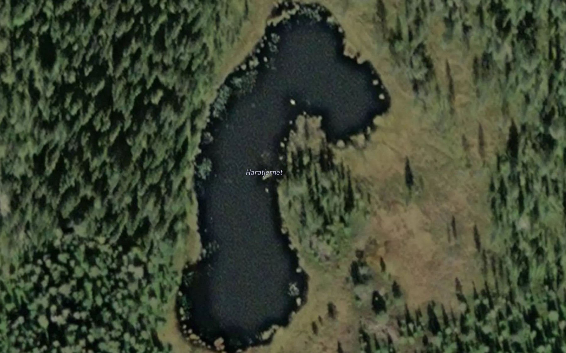 Satellite map of the Haratjenn