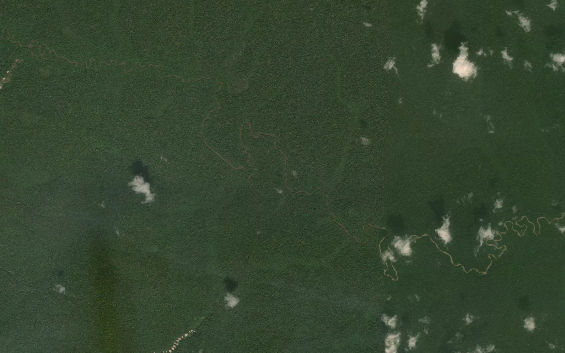 Satellite map of the Leyoho