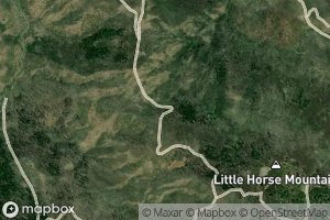 Satellite map of the Knobcone Spring