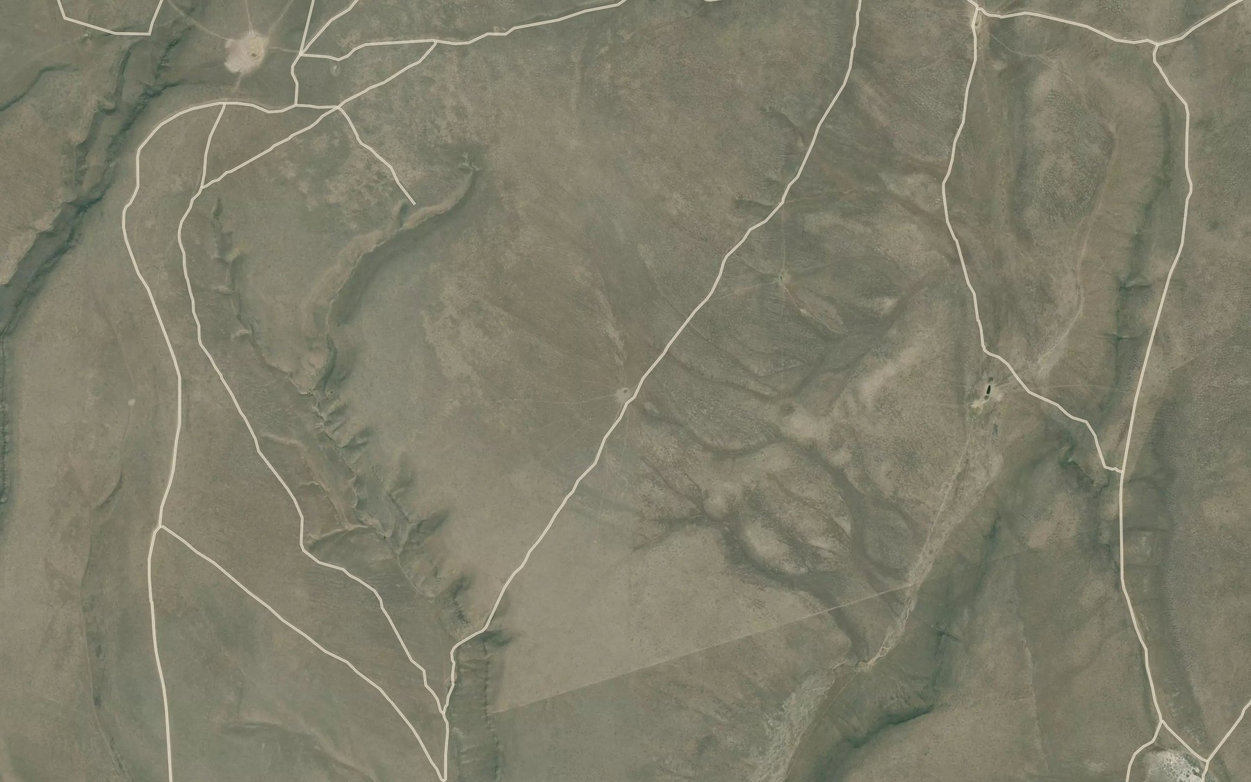 Satellite map of the Orejana Basin Waterhole